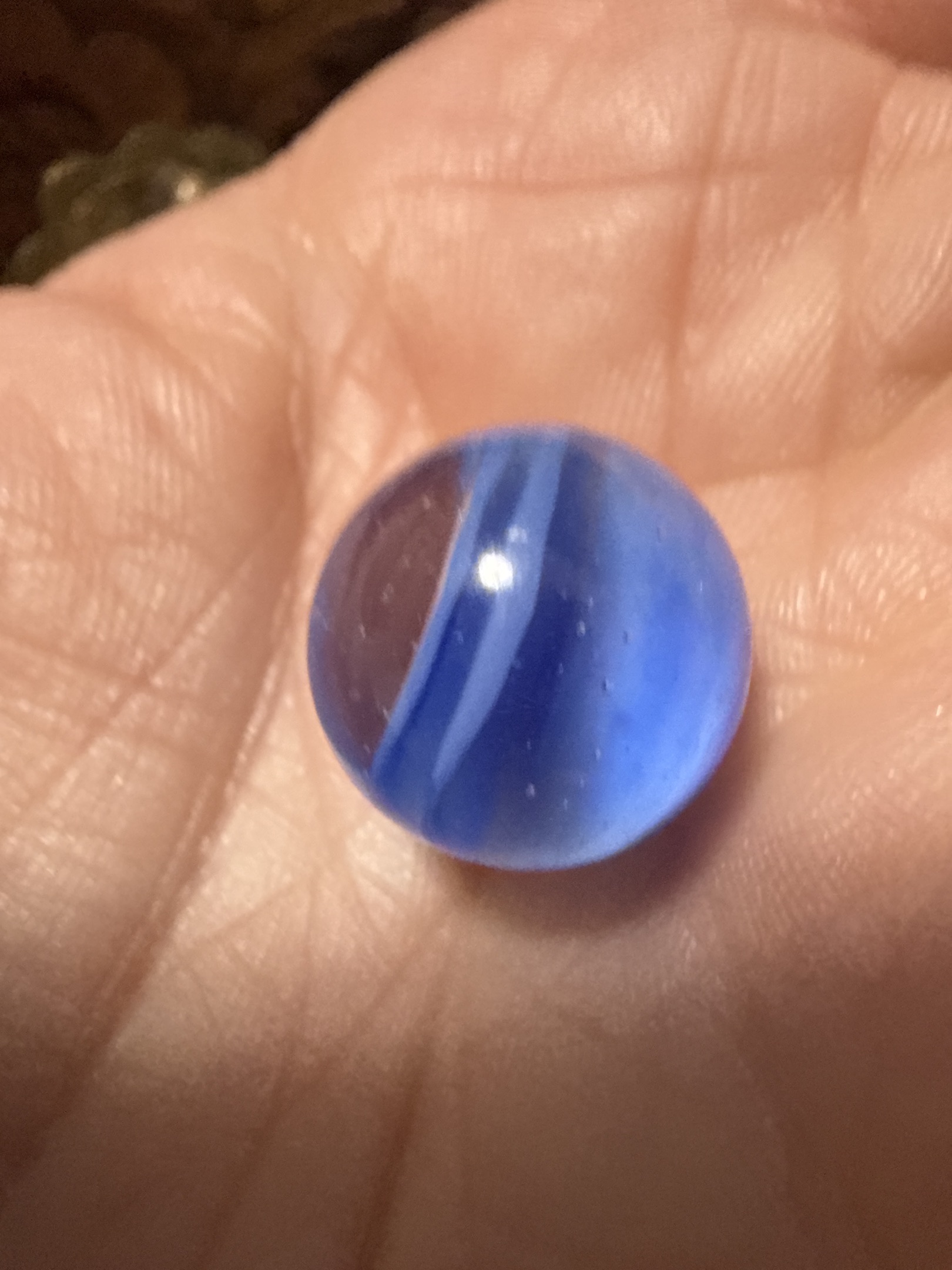 Blue Vane by Vitro Agate Company