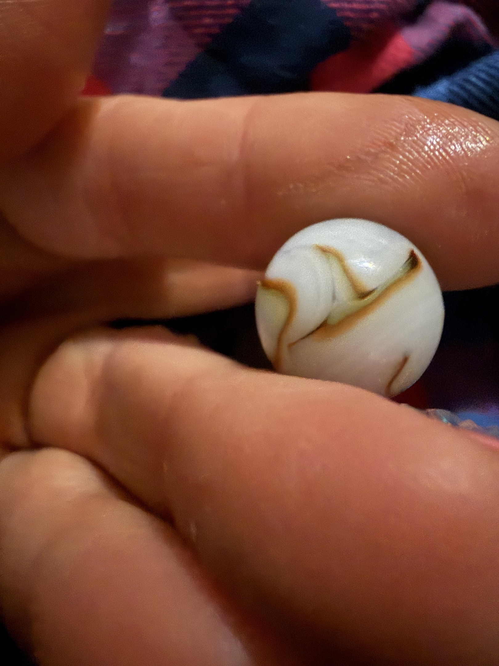 Amber and Black Swirl by Alley Agate