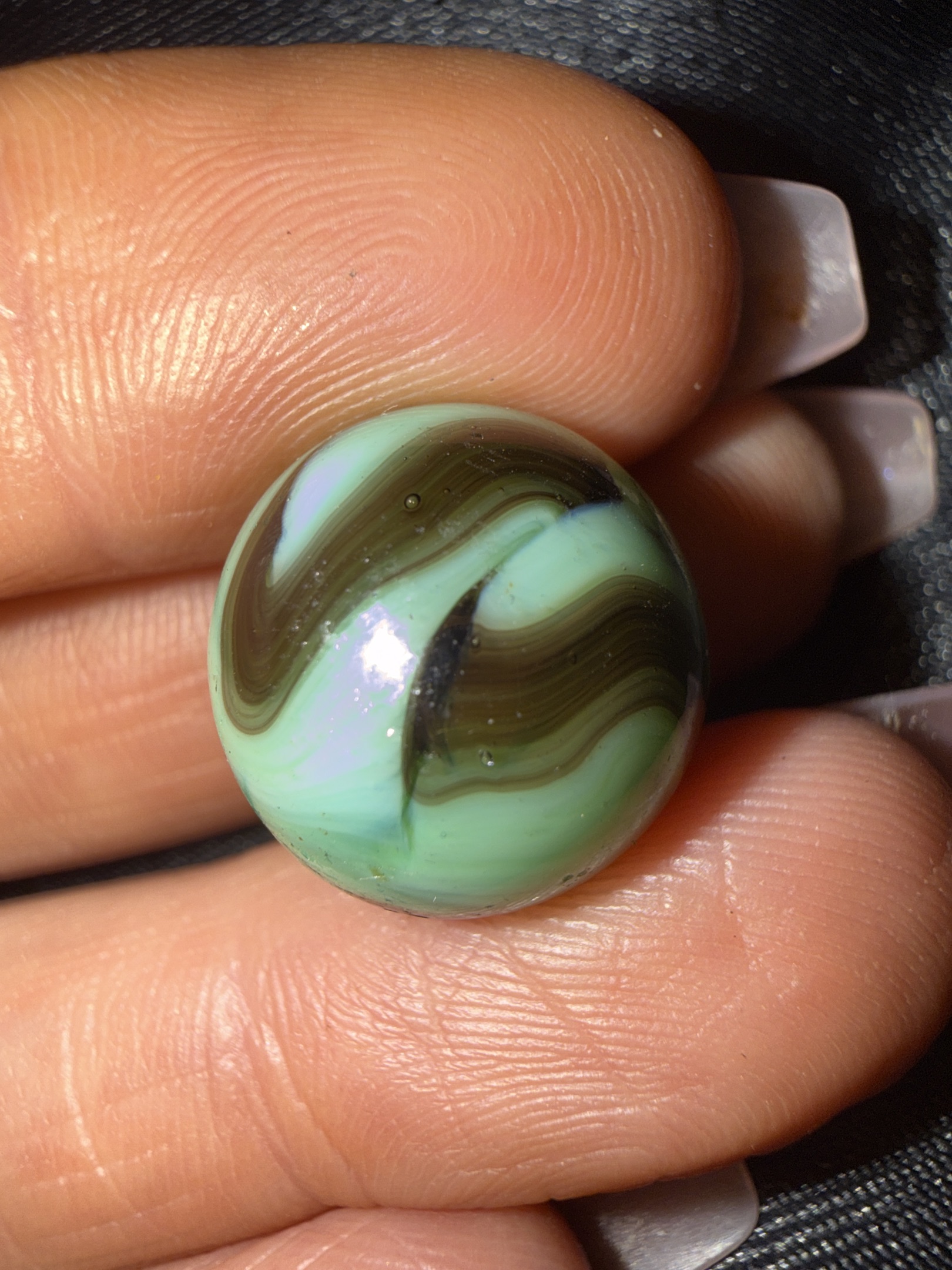 Royal Swirl (Lustre Finish) by Akro Agate Company