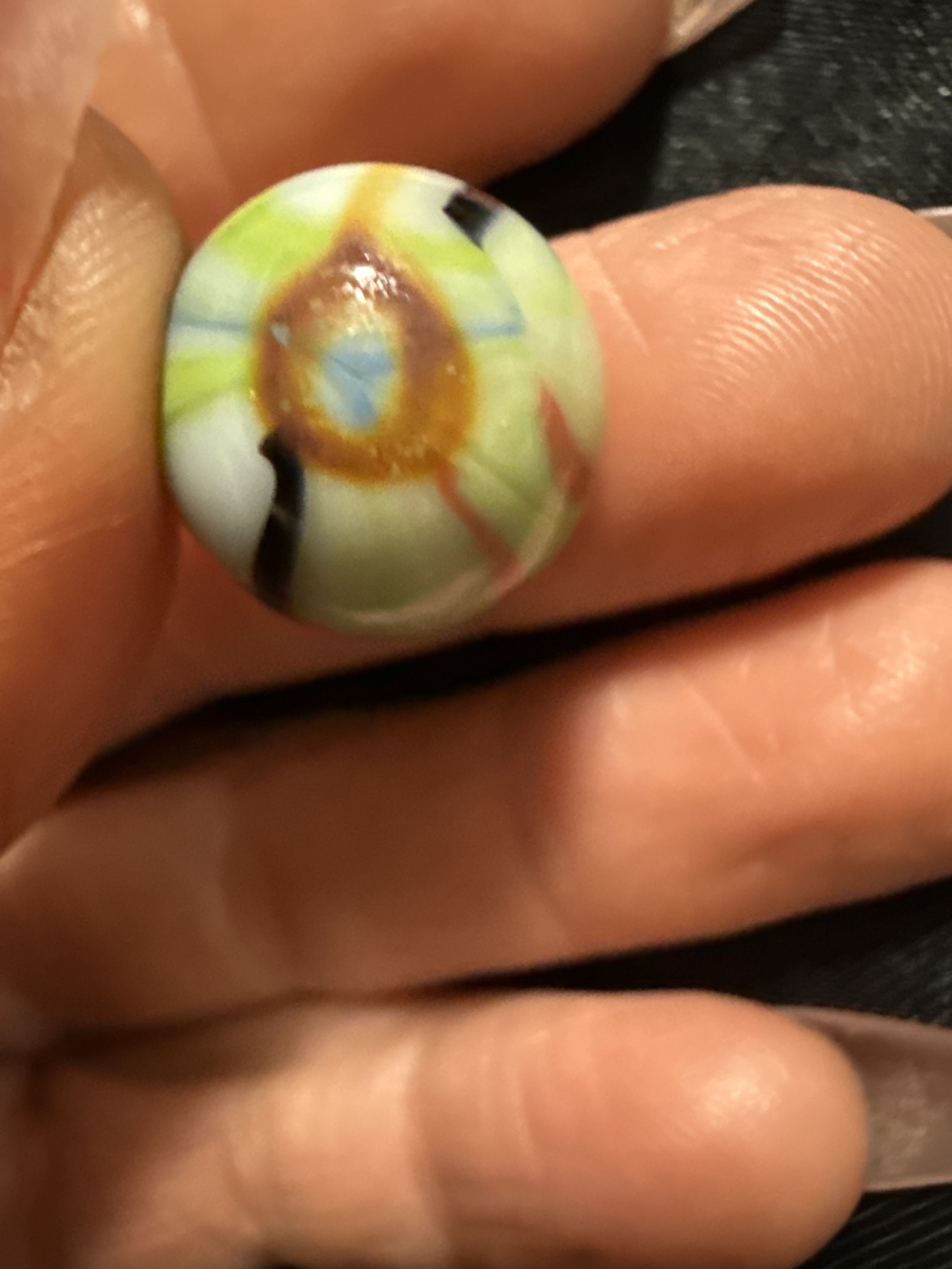 Multi-color "Special" by Akro Agate Company