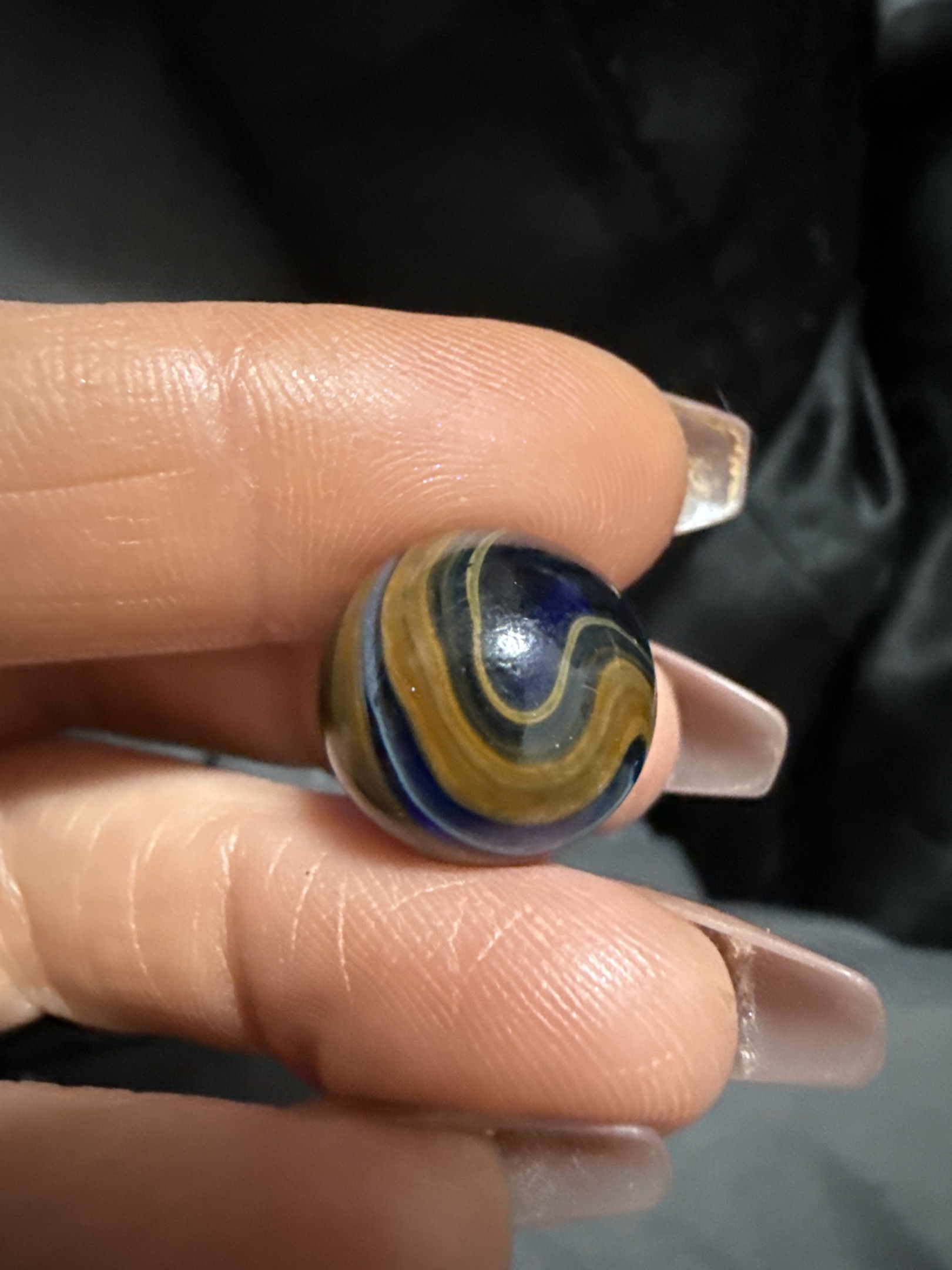 Multi-Color Swirl (Blue Bee Variant) by Peltier Glass Company