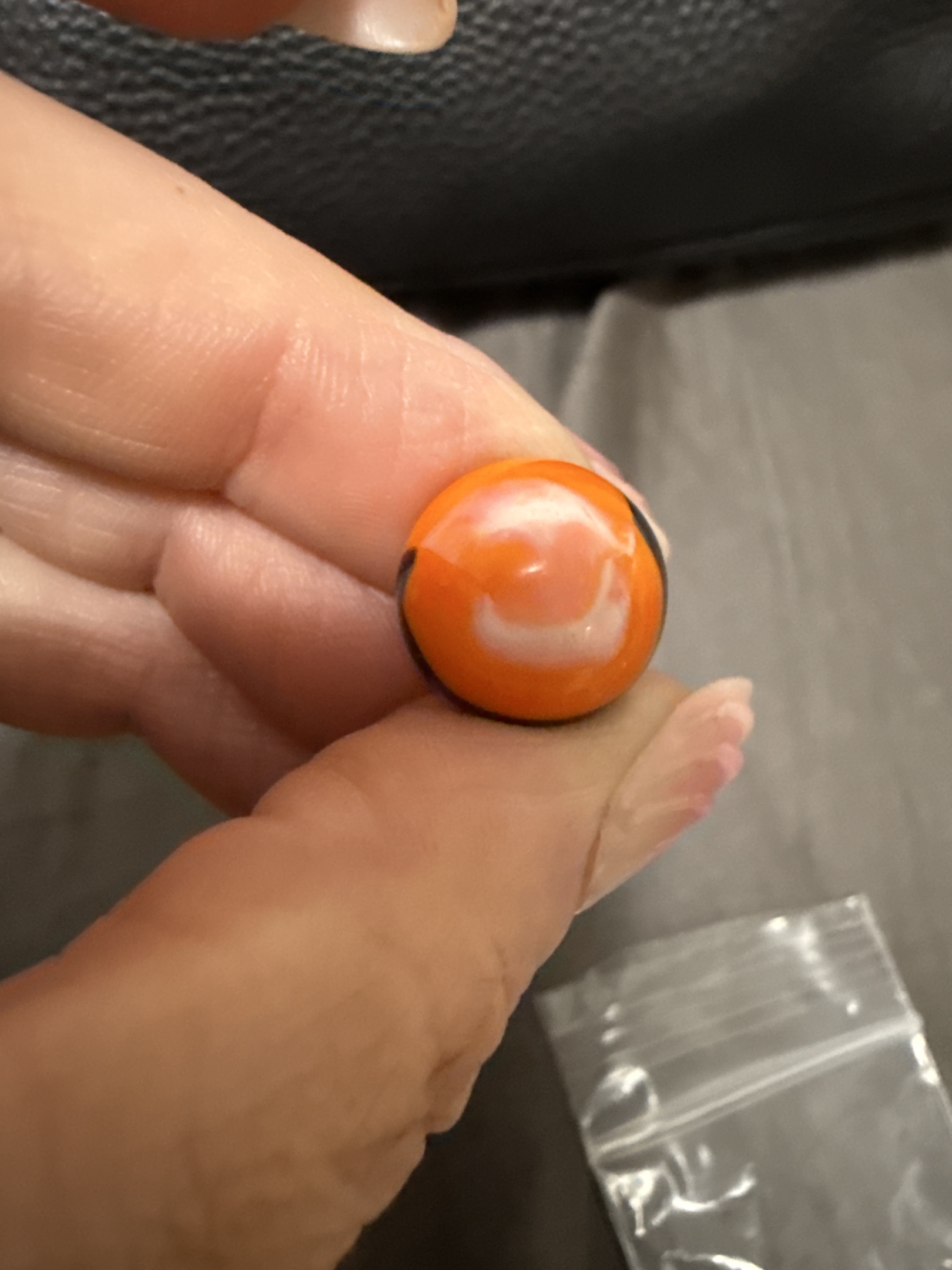 Classic Tiger Eye by Vitro Agate Company, identification view