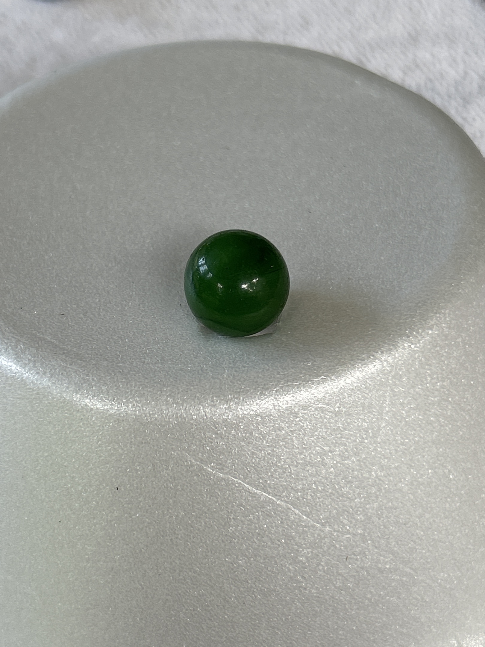 Translucent Green by Akro Agate, identification view