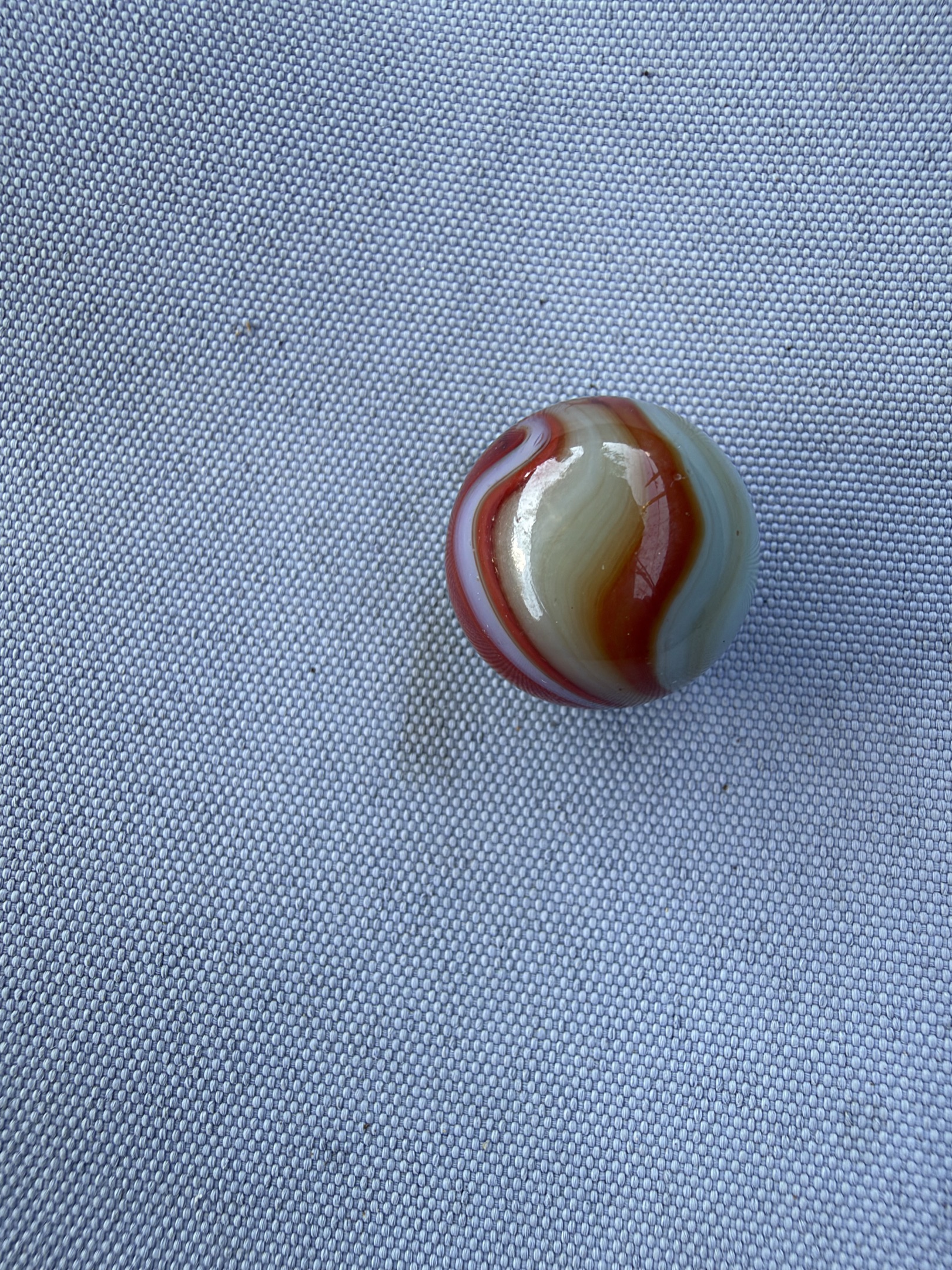 Red, White and Blue Special by Akro Agate, identification view