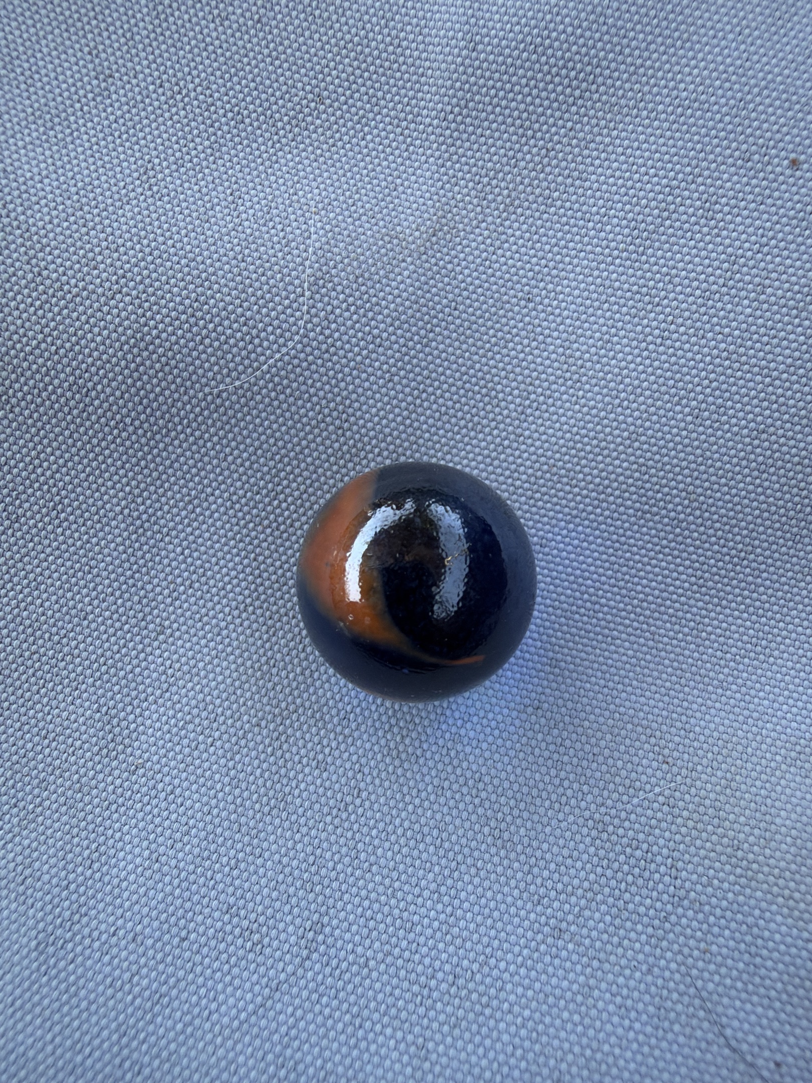 Black and Orange Special / Patch by Akro Agate, identification view
