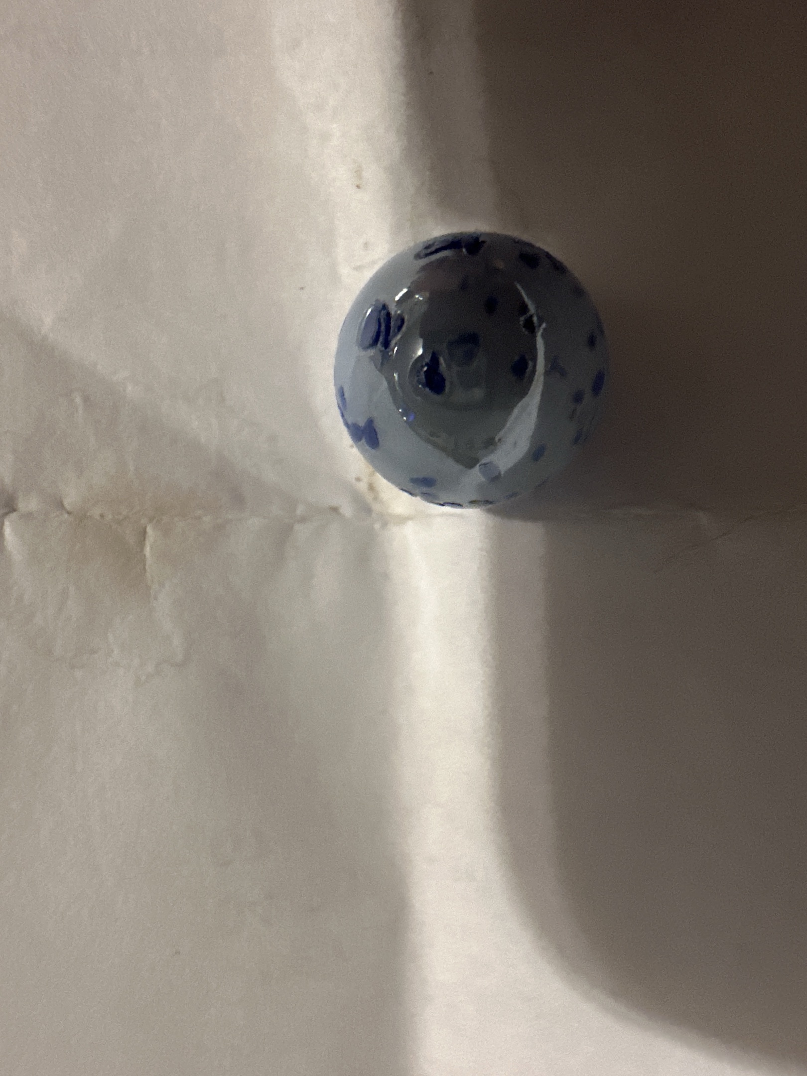 Blue Leopard by Vacor de Mexico (Mega Marbles), identification view