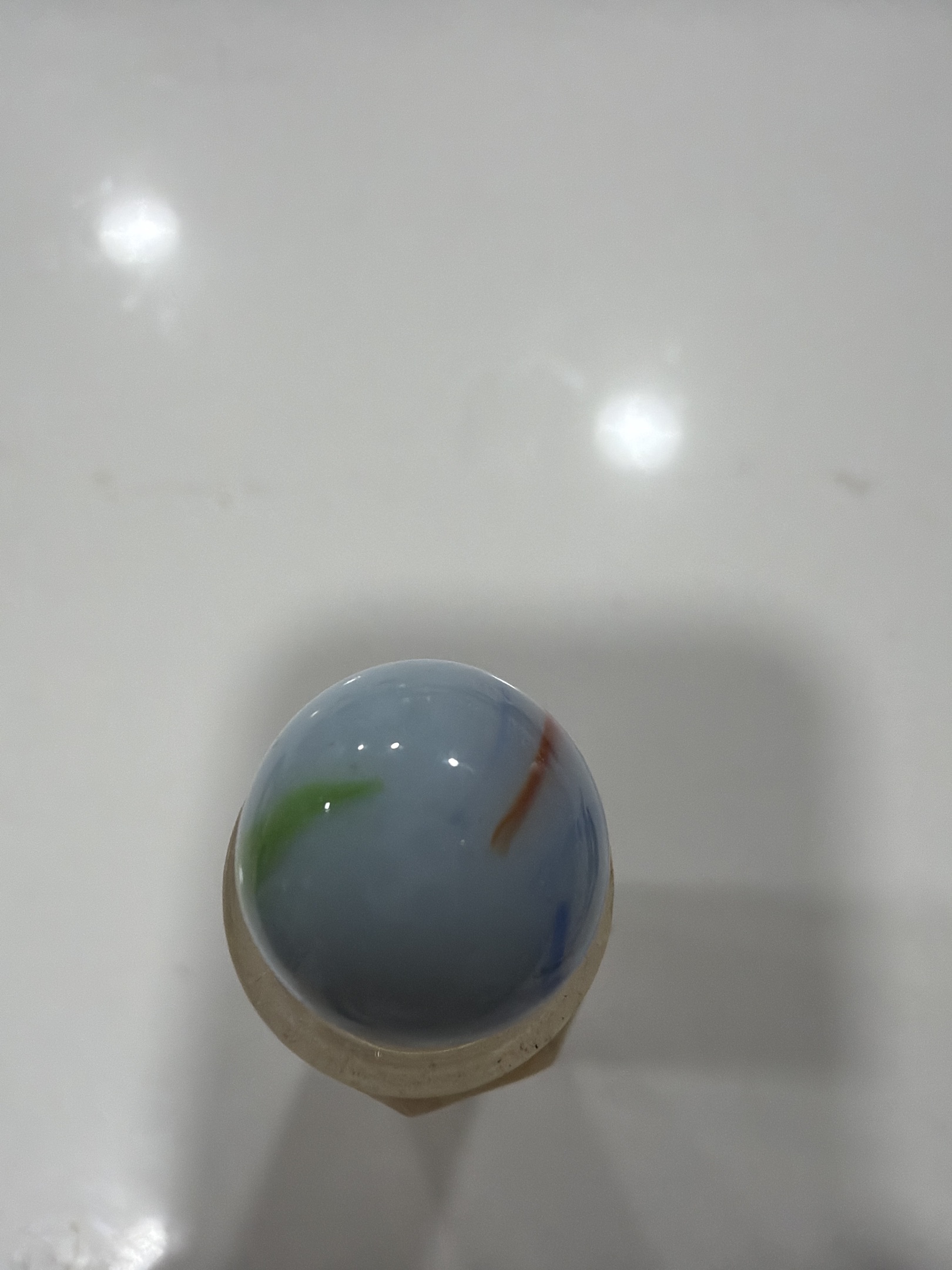 Multi-Color Rainbo by Peltier Glass Company, identification view
