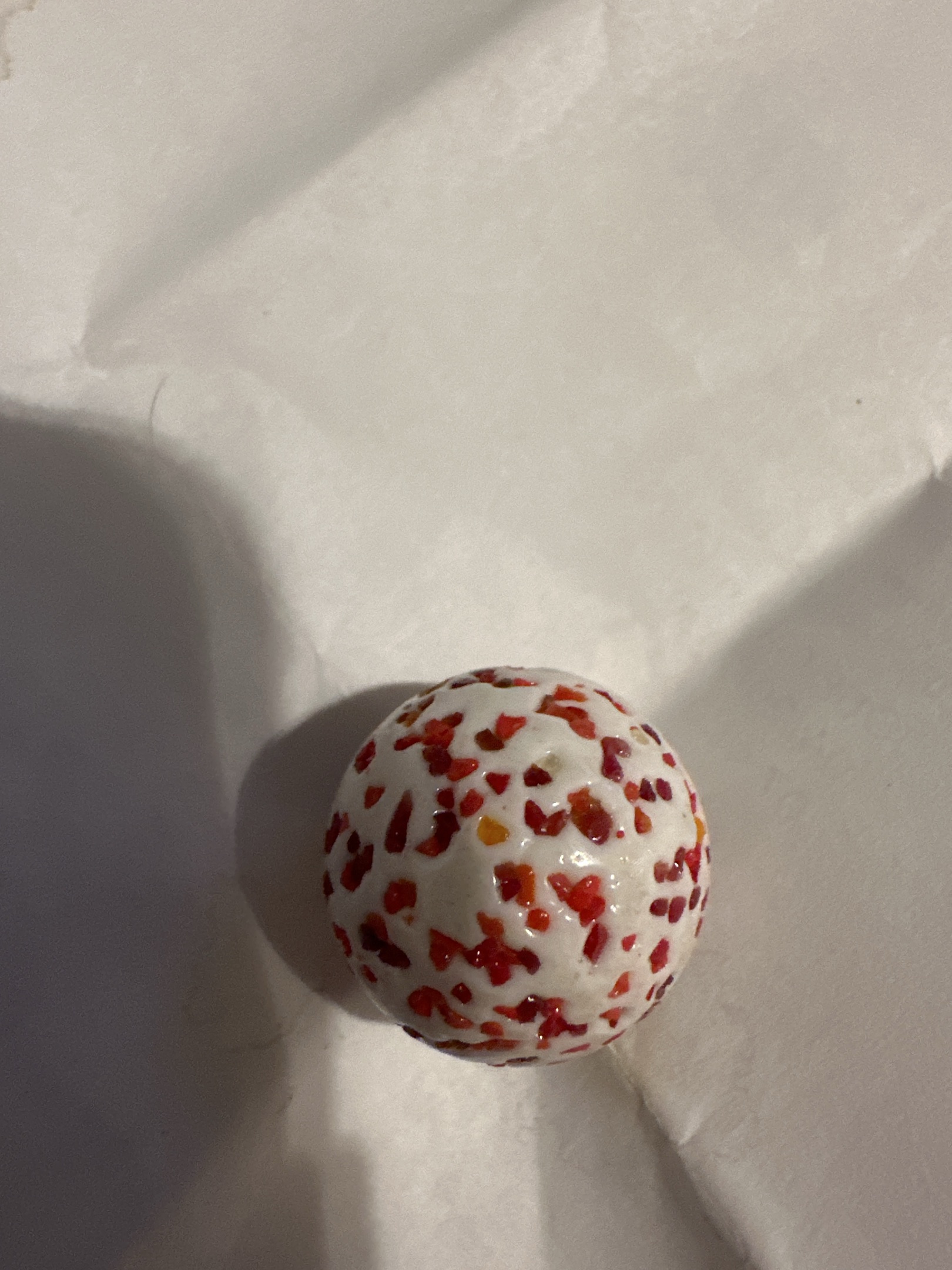 End of Day Speckled (Peppermint/Spatter style on Opaque) by German Handmade