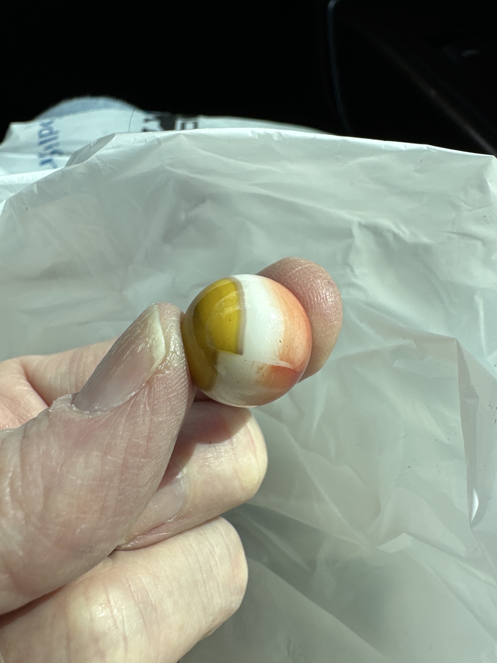 Standard Tri-color by Vitro Agate Company, identification view
