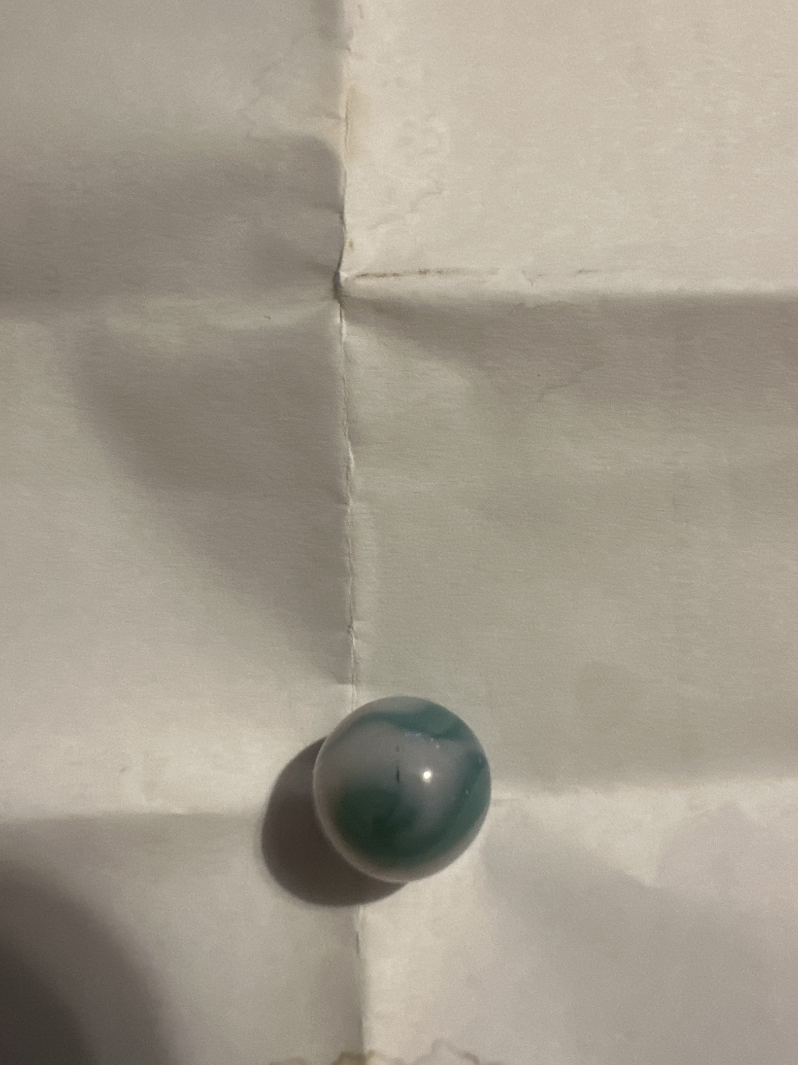 Green Conqueror by Vitro Agate Company, identification view