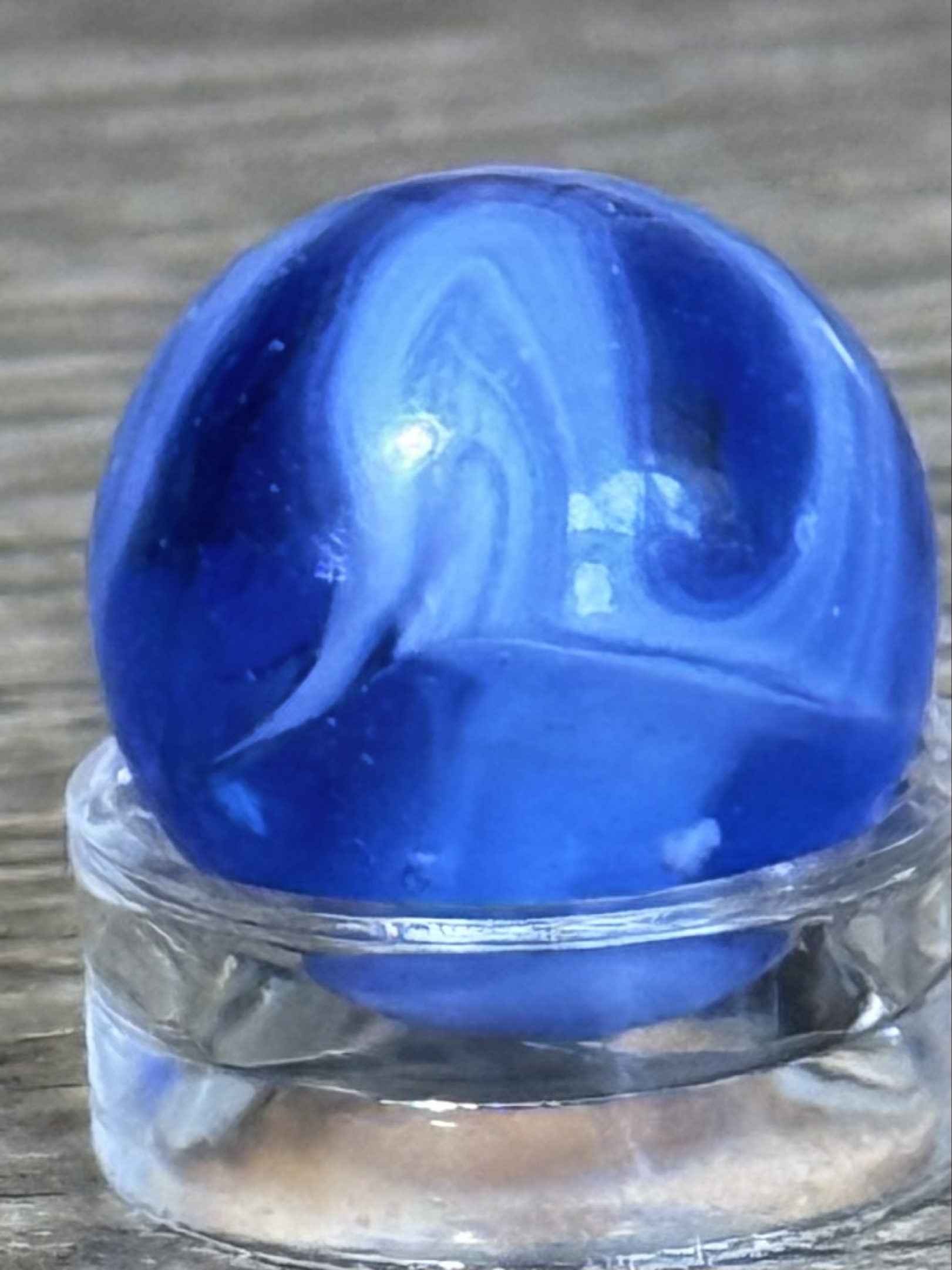 Blue Slag by Akro Agate Company