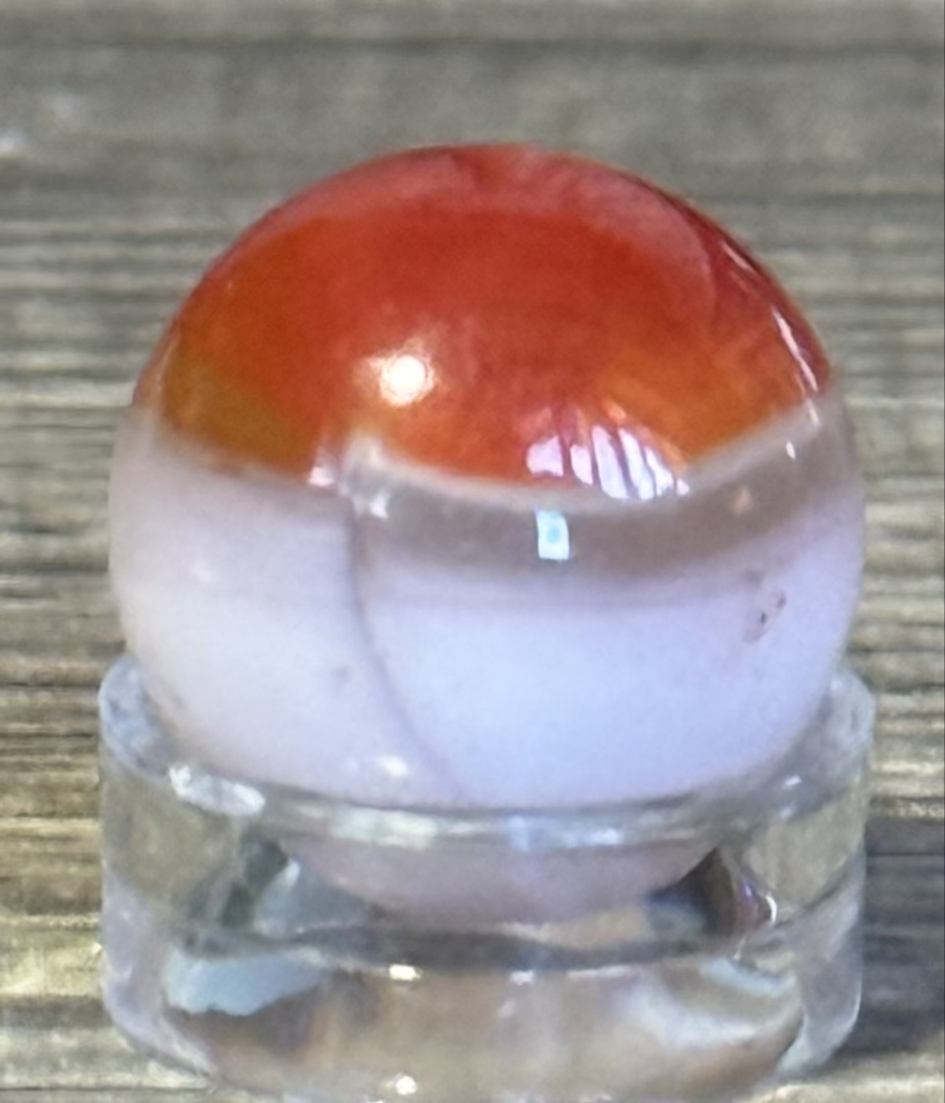 Orange and Purple by Akro Agate Company
