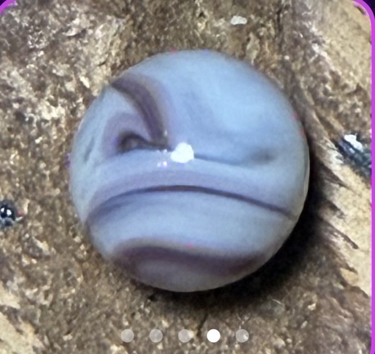 Lavender on Blue by Alley Agate Company