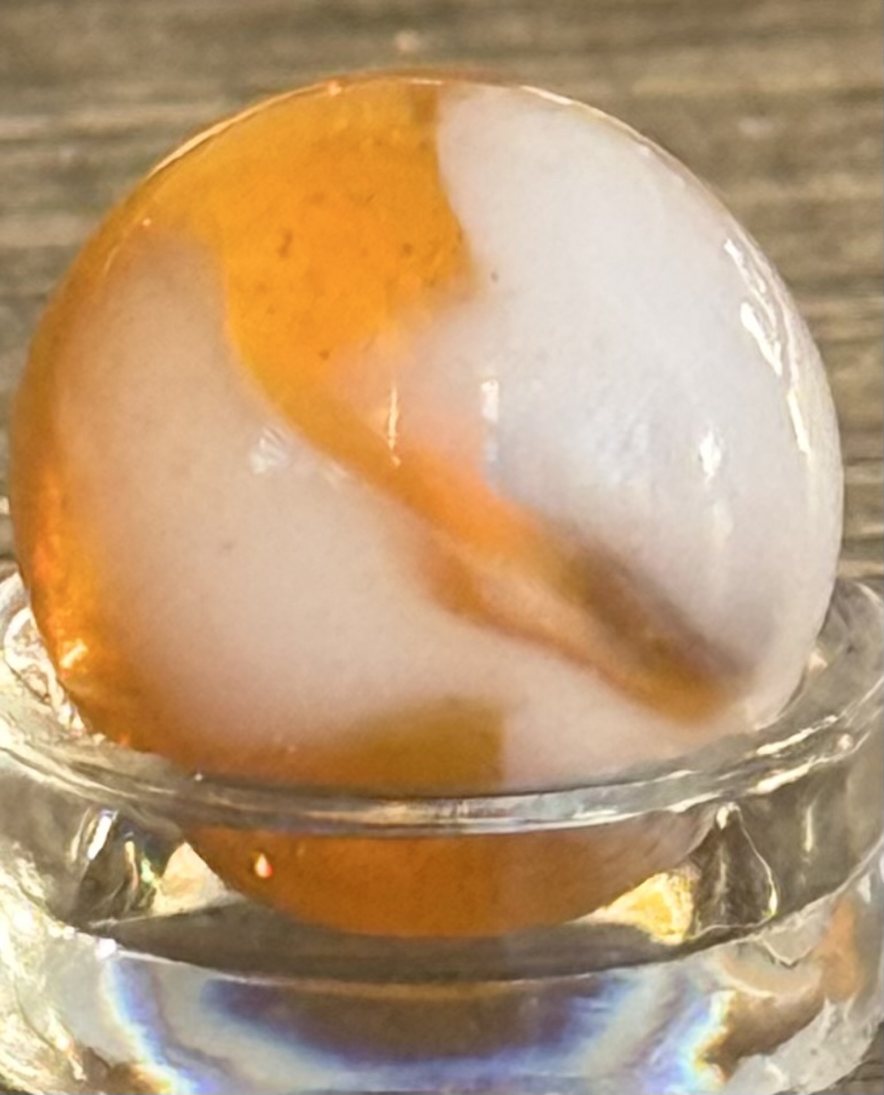 Amber Rainbo by Peltier Glass Company