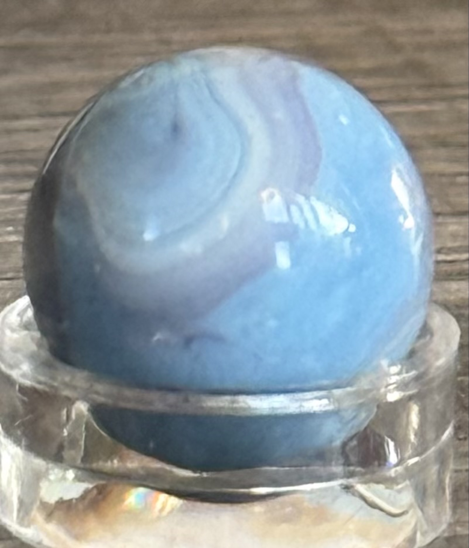 Blue Slag by Akro Agate Company