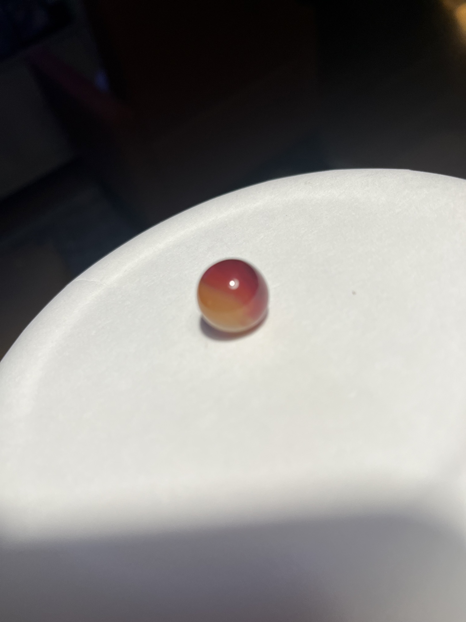 Red and Yellow Swirl / Patch by Vitro Agate