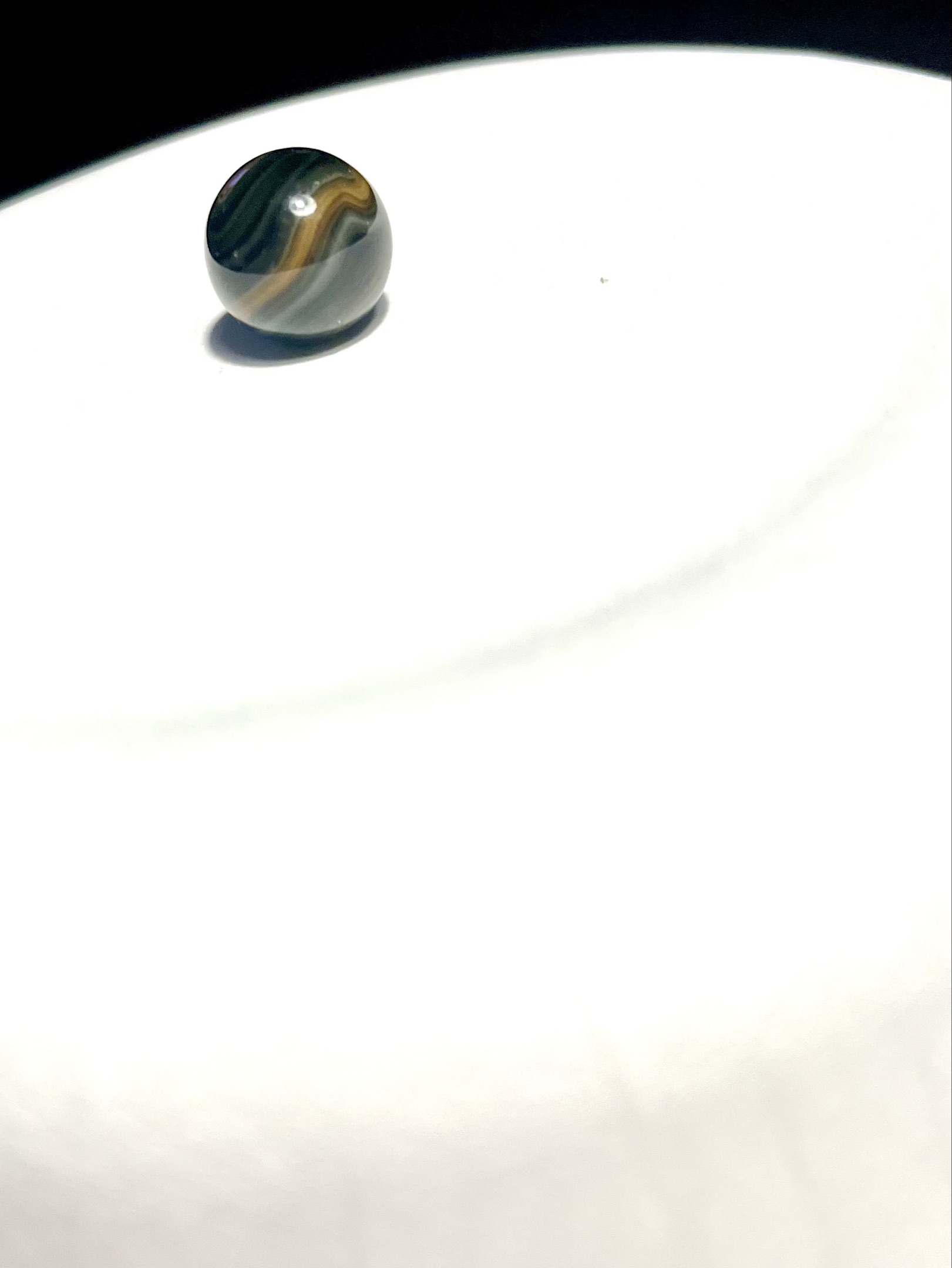 Natural Banded Agate by German Hand-Ground (Natural Stone)