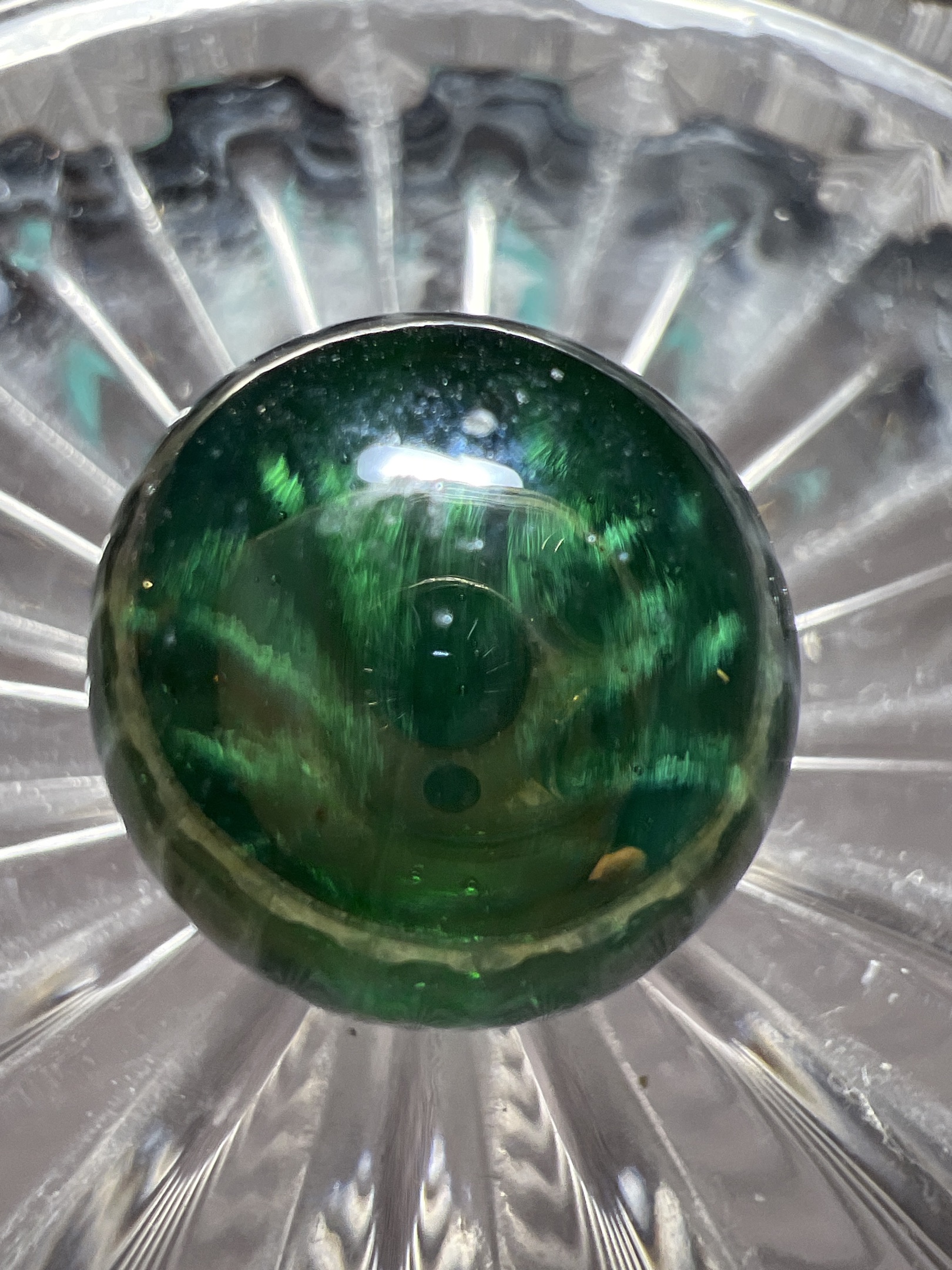 Green with Yellow/Amber Vane by Japanese (Unknown Factory)