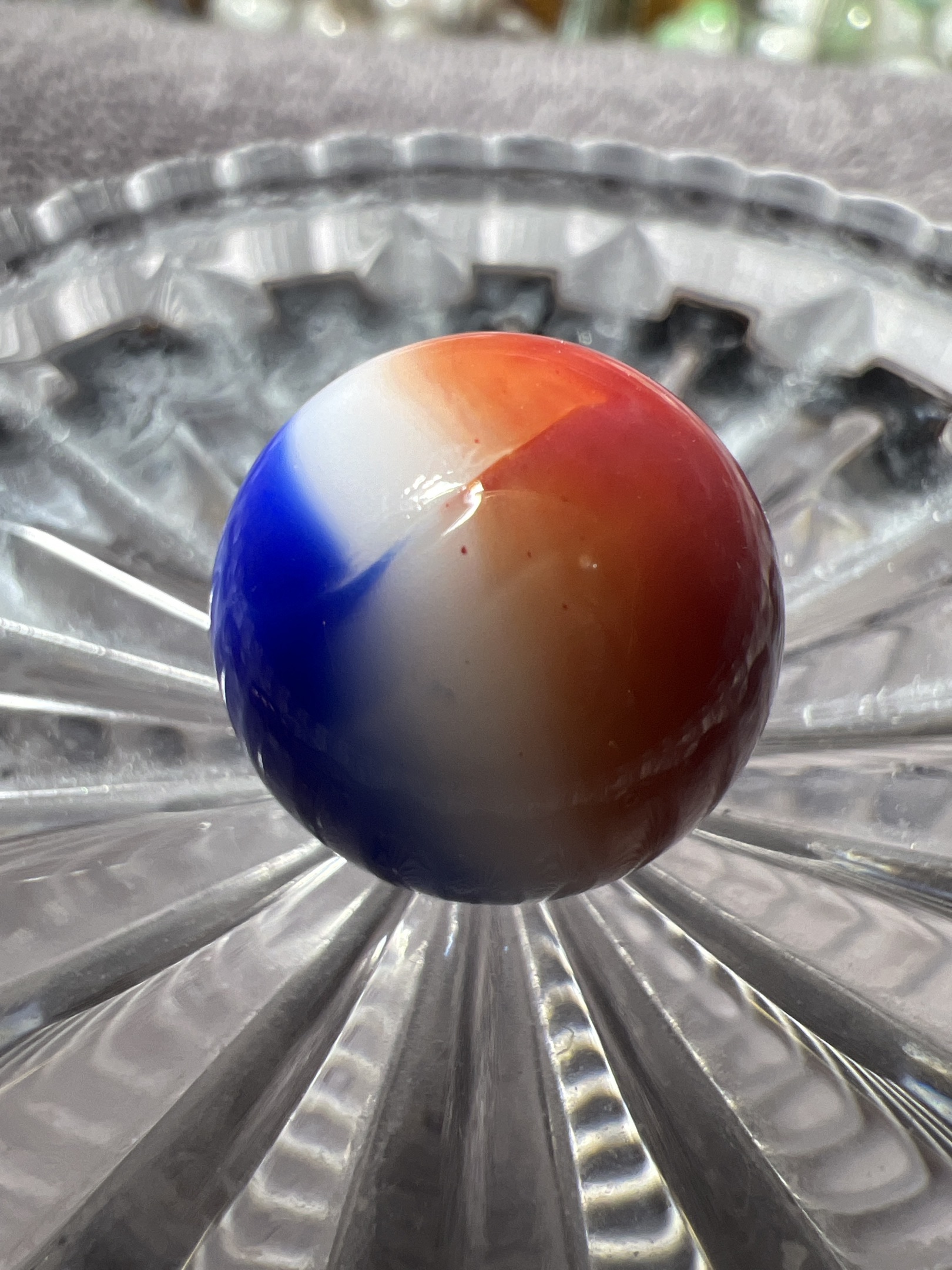 Liberty by Peltier Glass Company, identification view