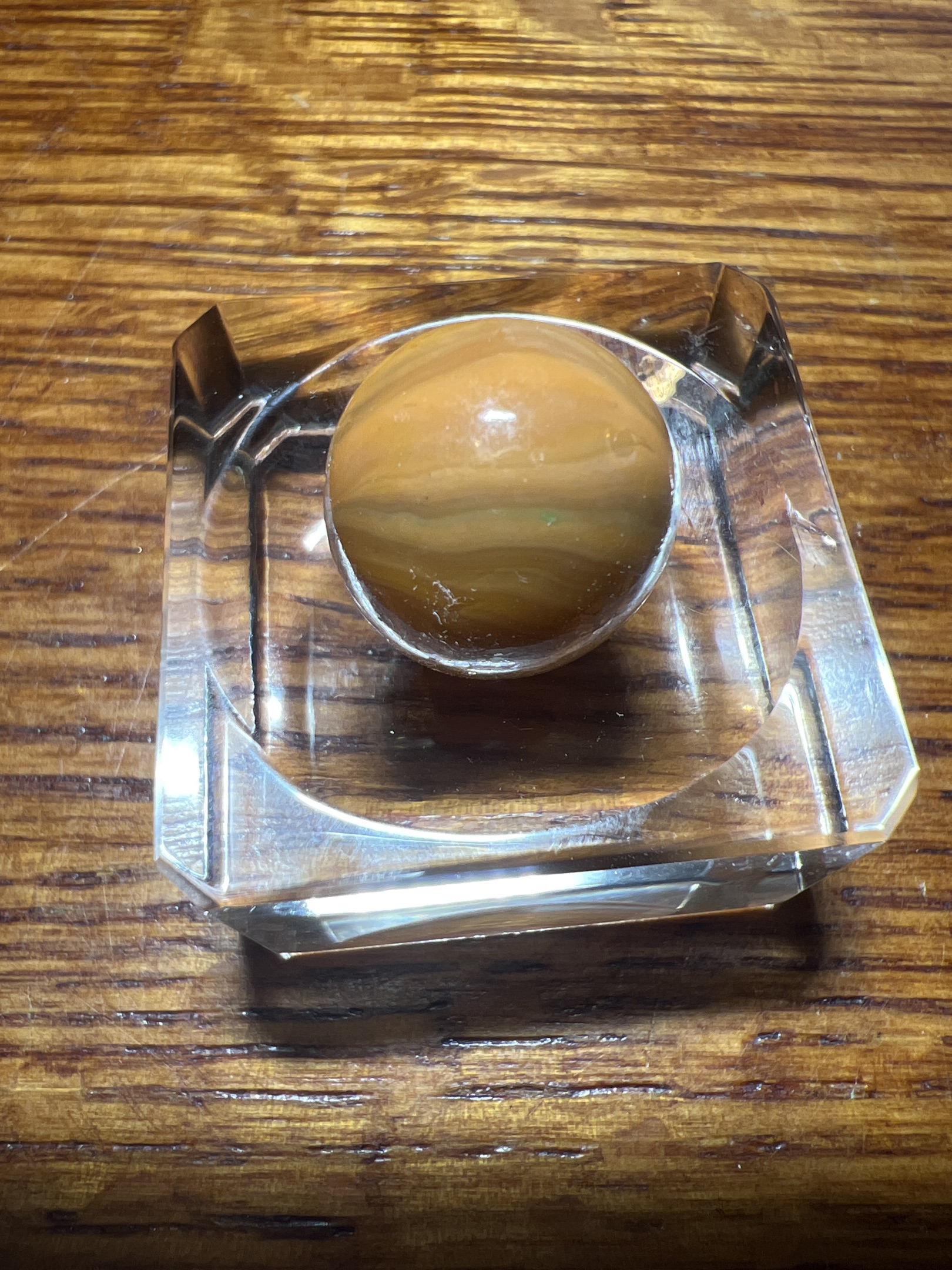 Butterscotch Slag by Akro Agate Company