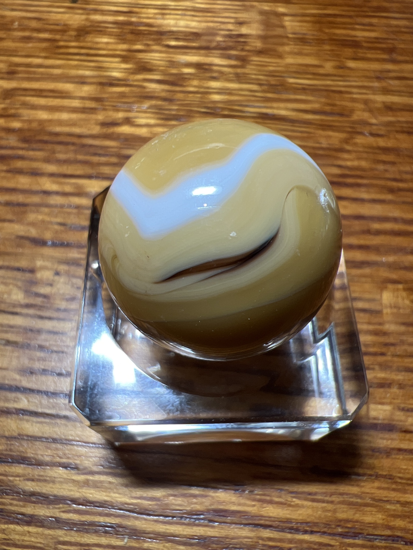 Butterscotch Swirl by Akro Agate Company
