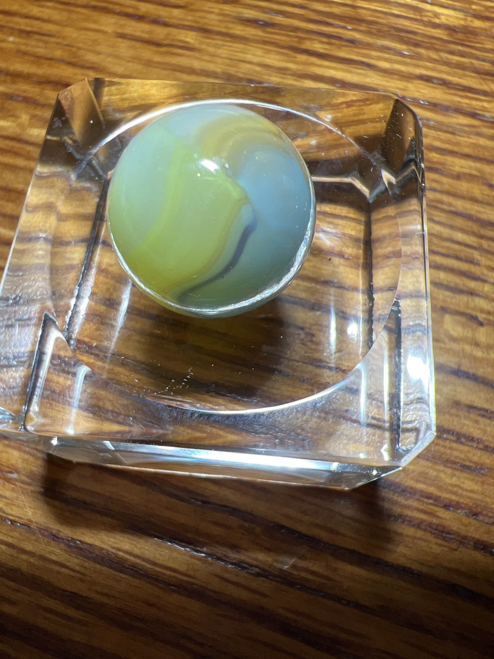 Blue and Green Swirl by Alley Agate