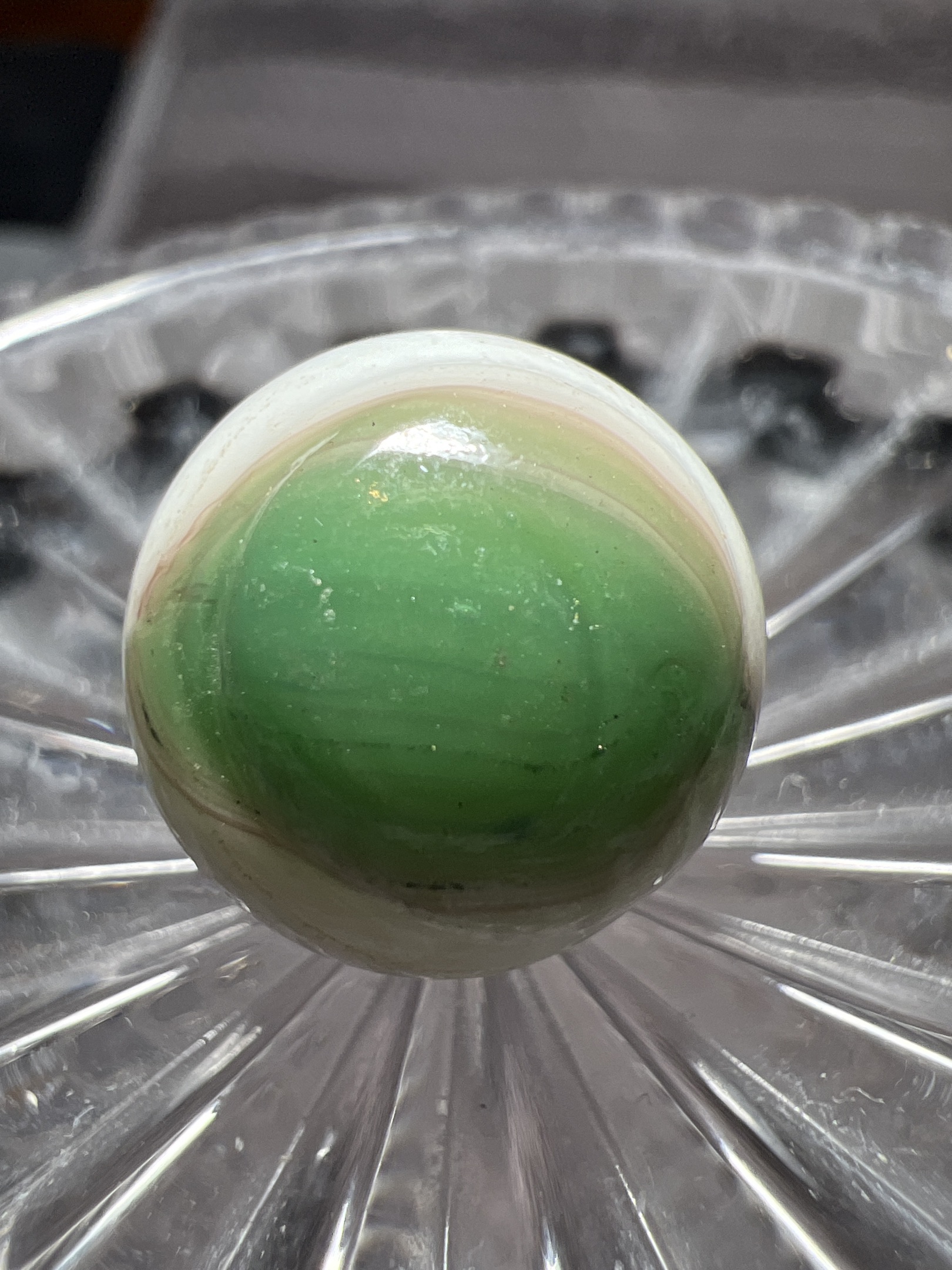 Green Swirl by Alley Agate