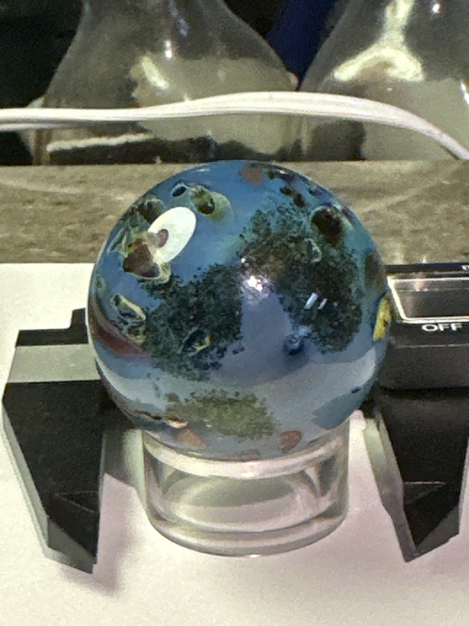 Inhabited Planet by Josh Simpson Contemporary Glass