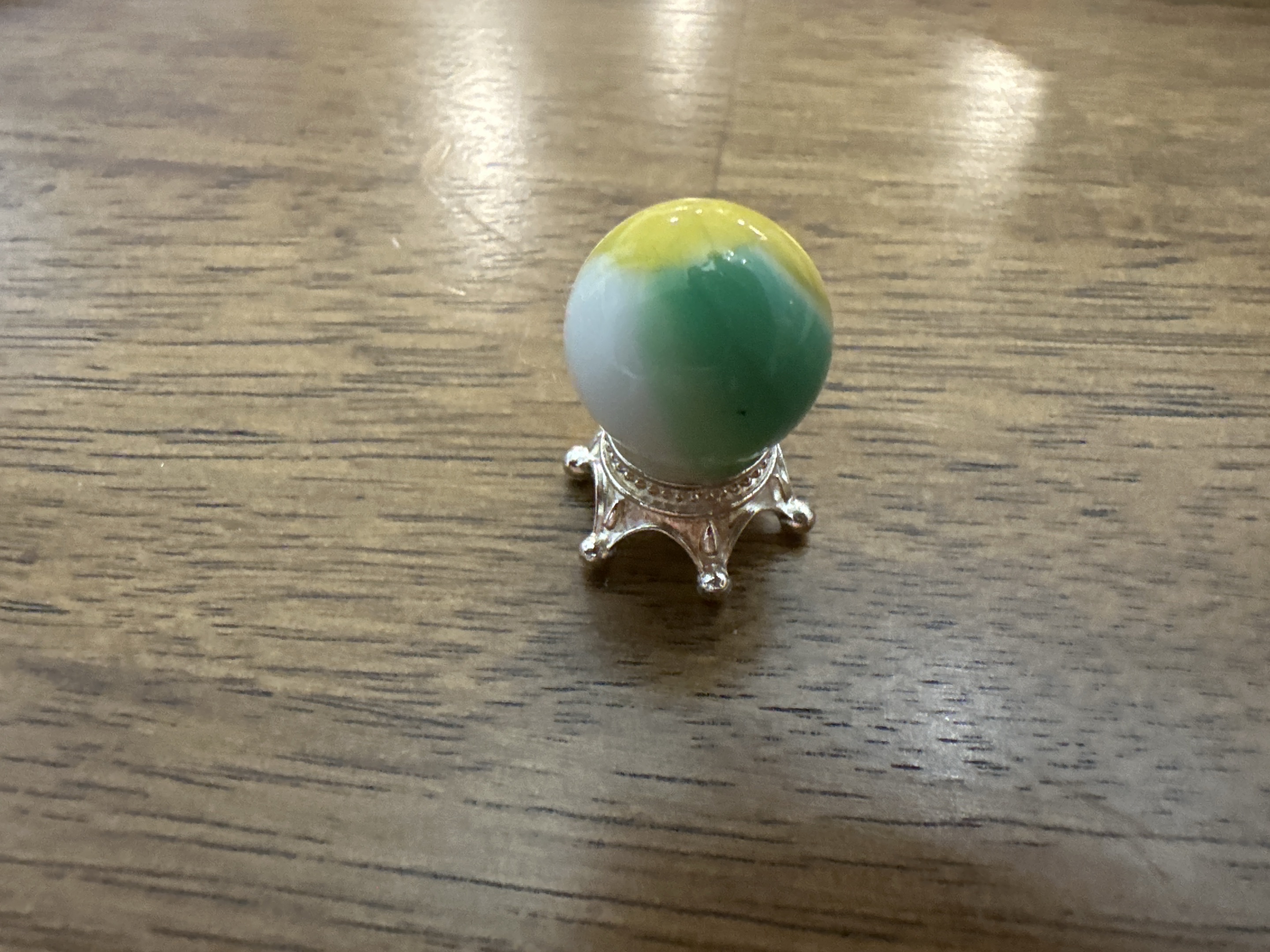 3-Color Rainbow (Green & Yellow) by Marble King