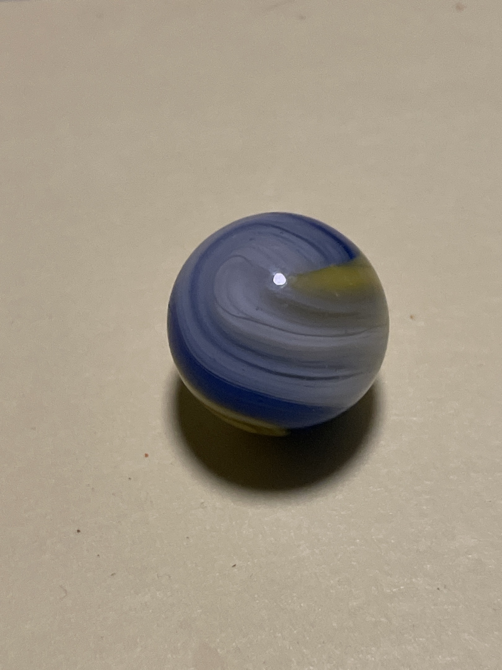 Blue and Yellow Special by Akro Agate