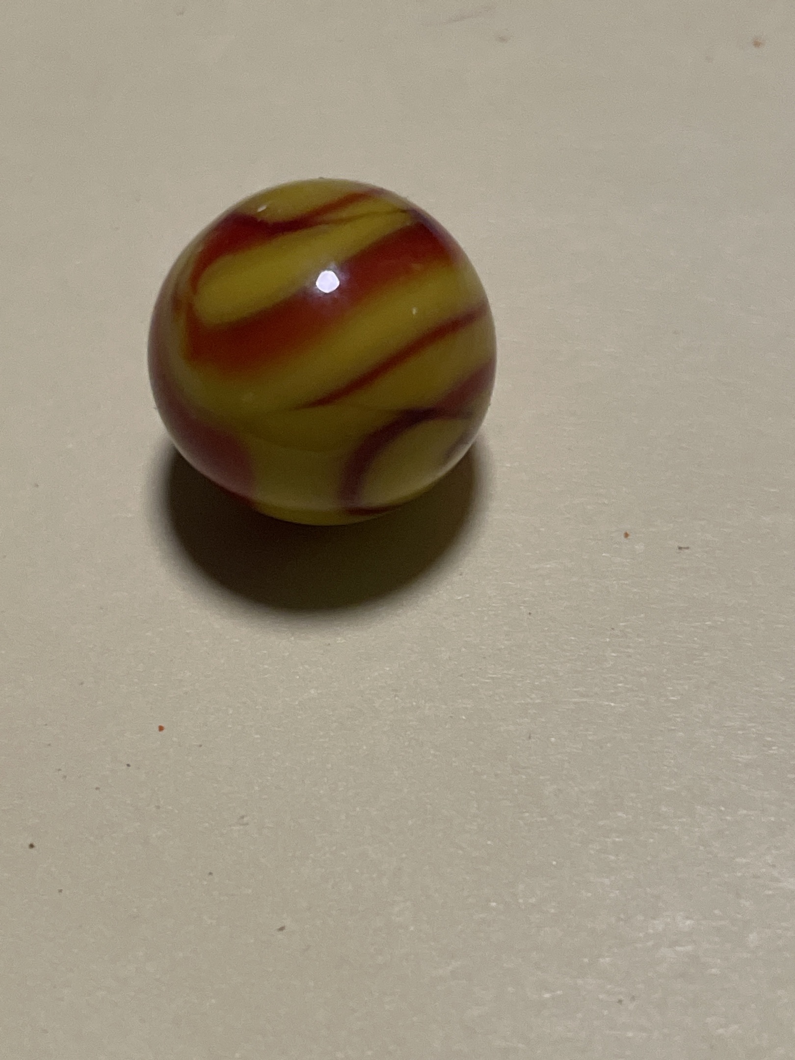 Egg Yolk Corkscrew by Akro Agate
