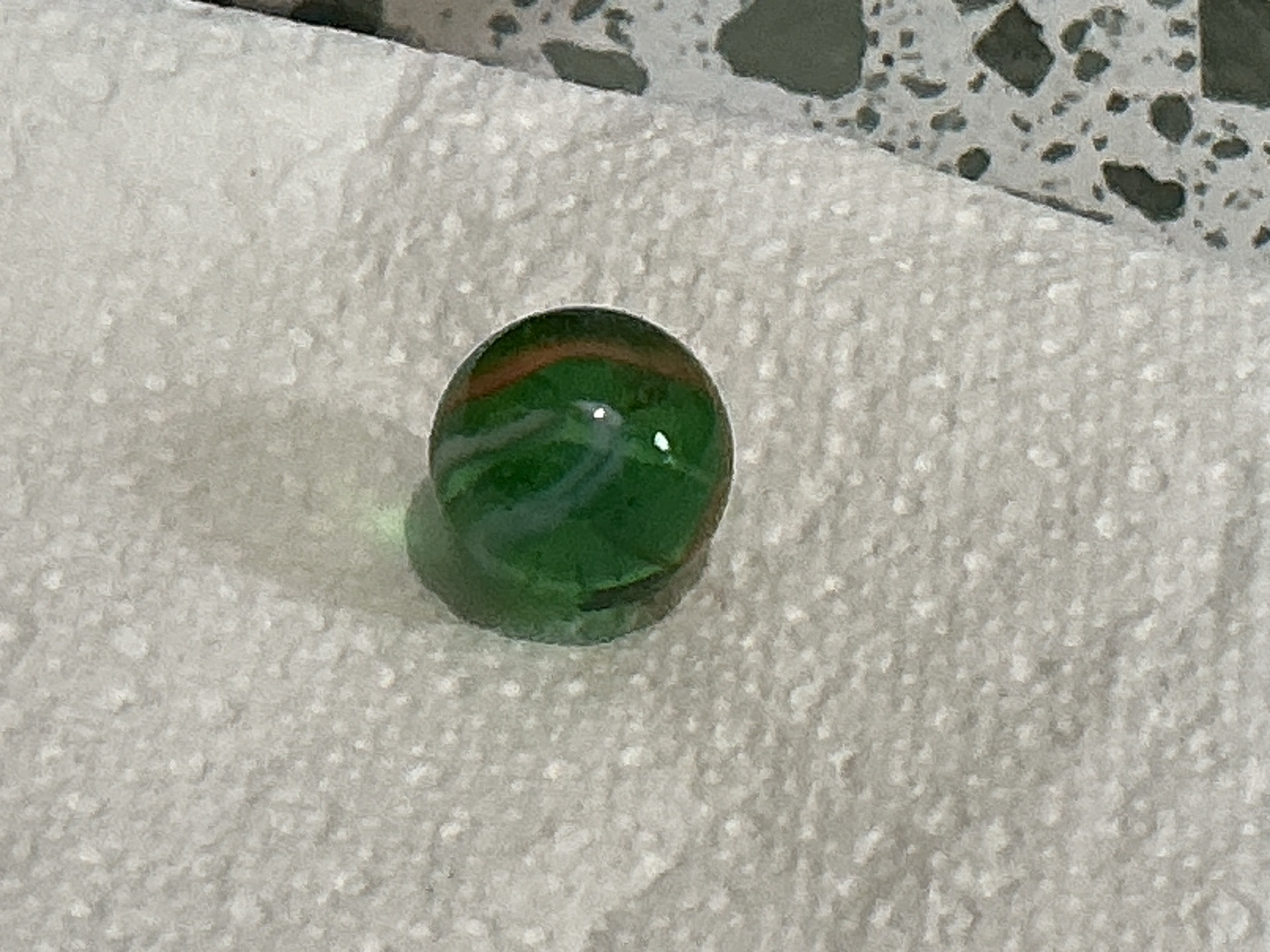 Multi-Color Vane (Green Base with White & Orange) by Foreign Import (Japanese), identification view