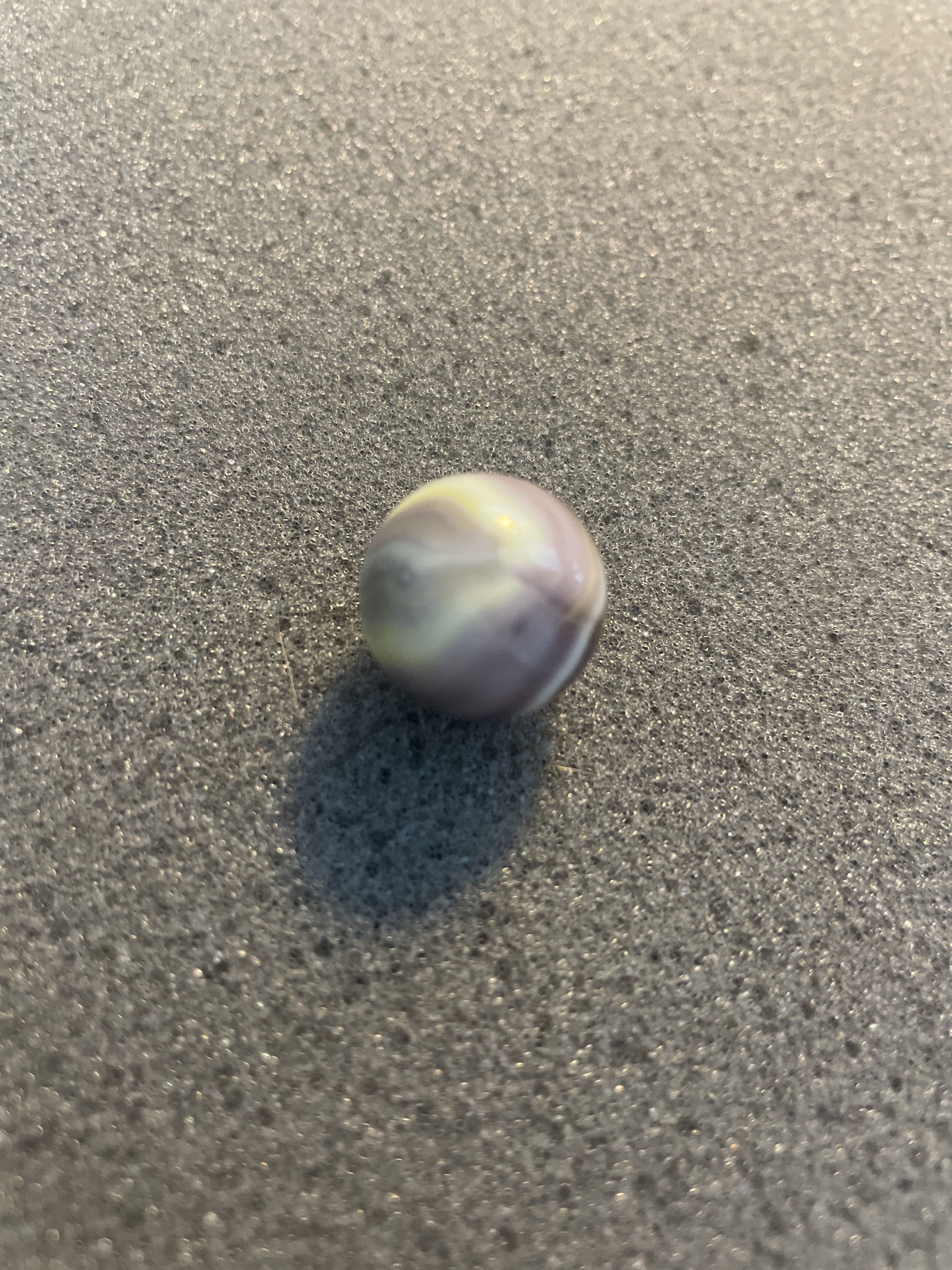 Lavender and Yellow Swirl by Alley Agate
