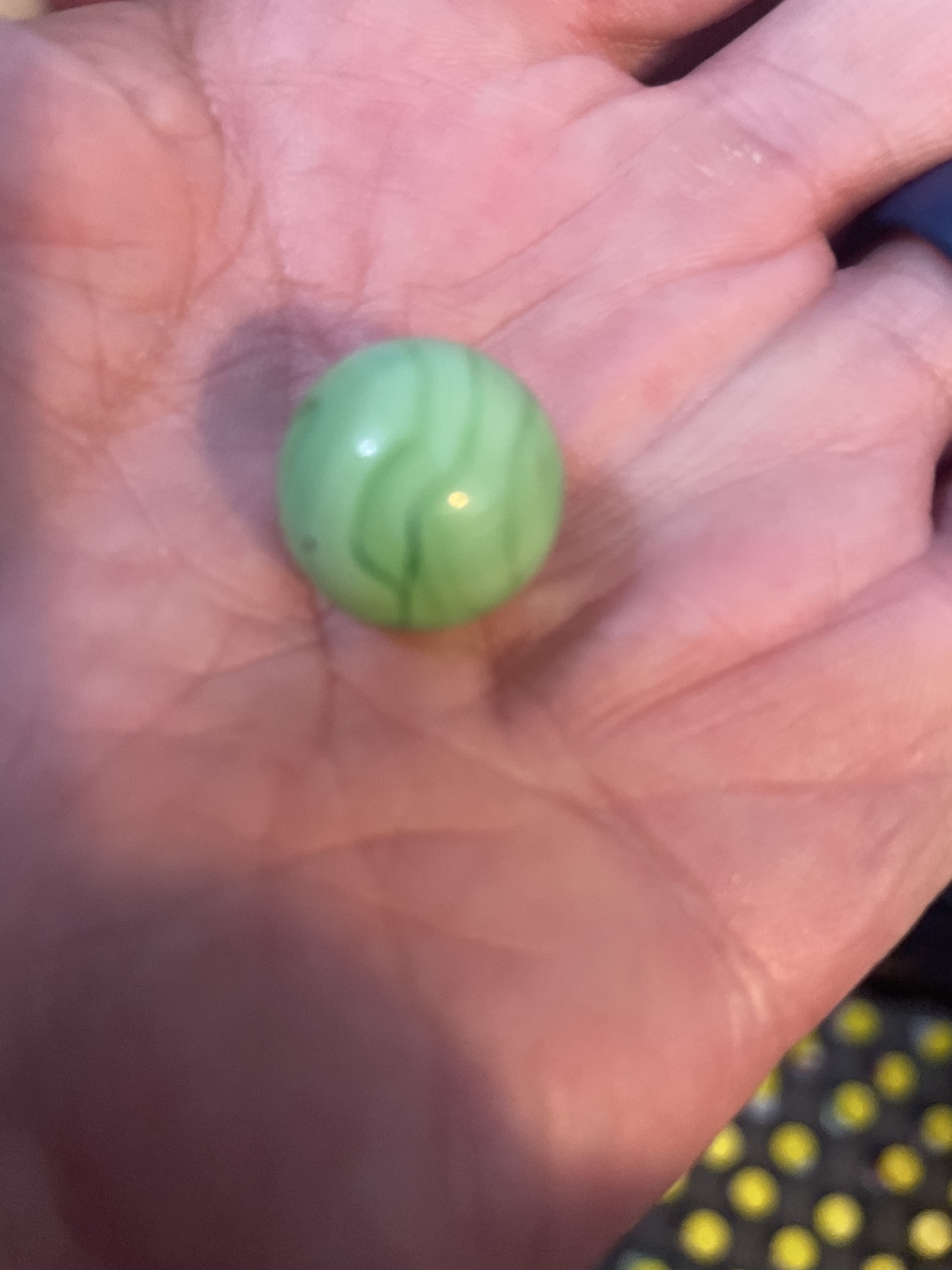 Green Agate Swirl by Alley Agate