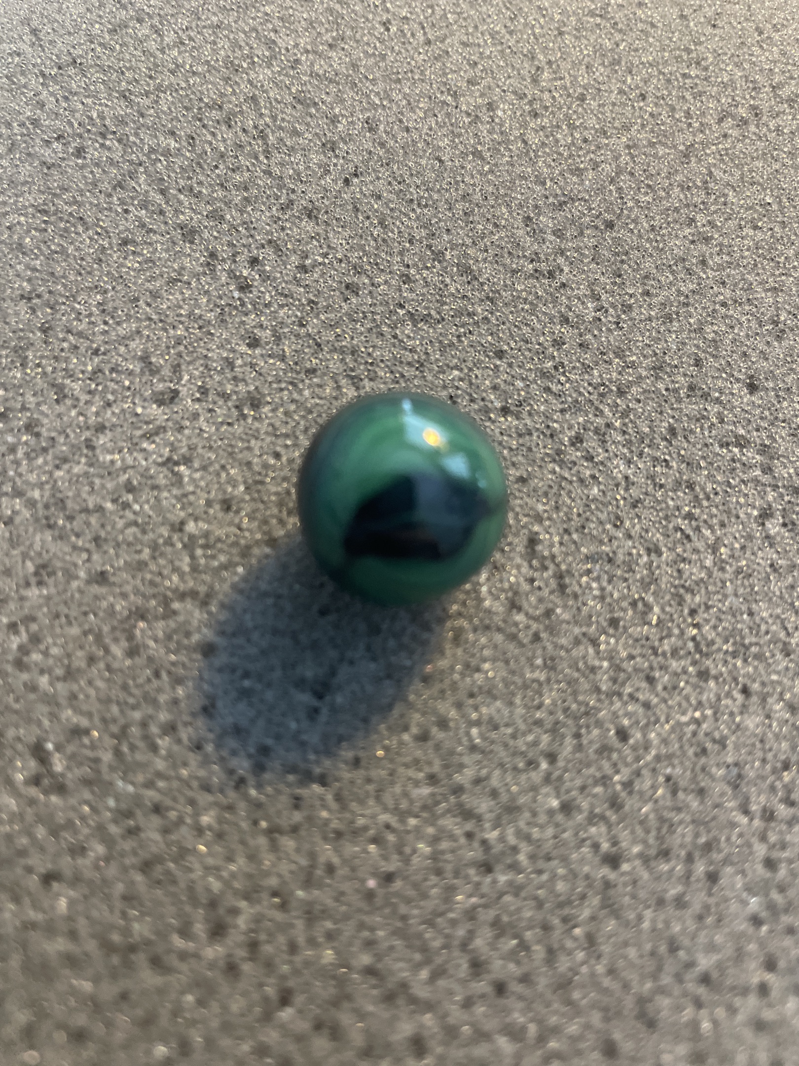 Green and Black by Akro Agate Company