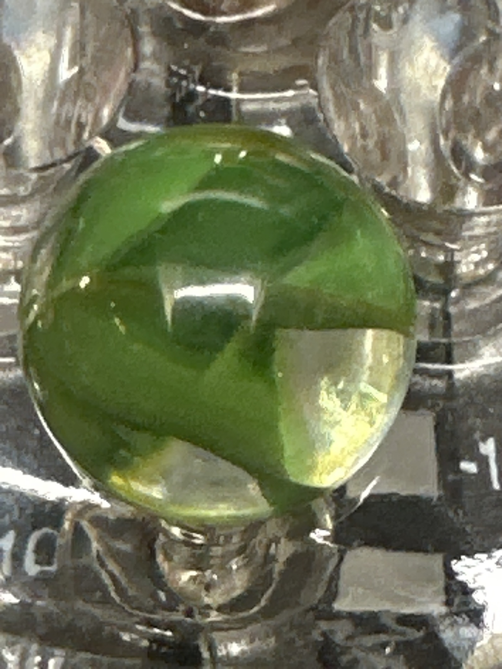 Standard Green 4-Vane by Marble King, identification view