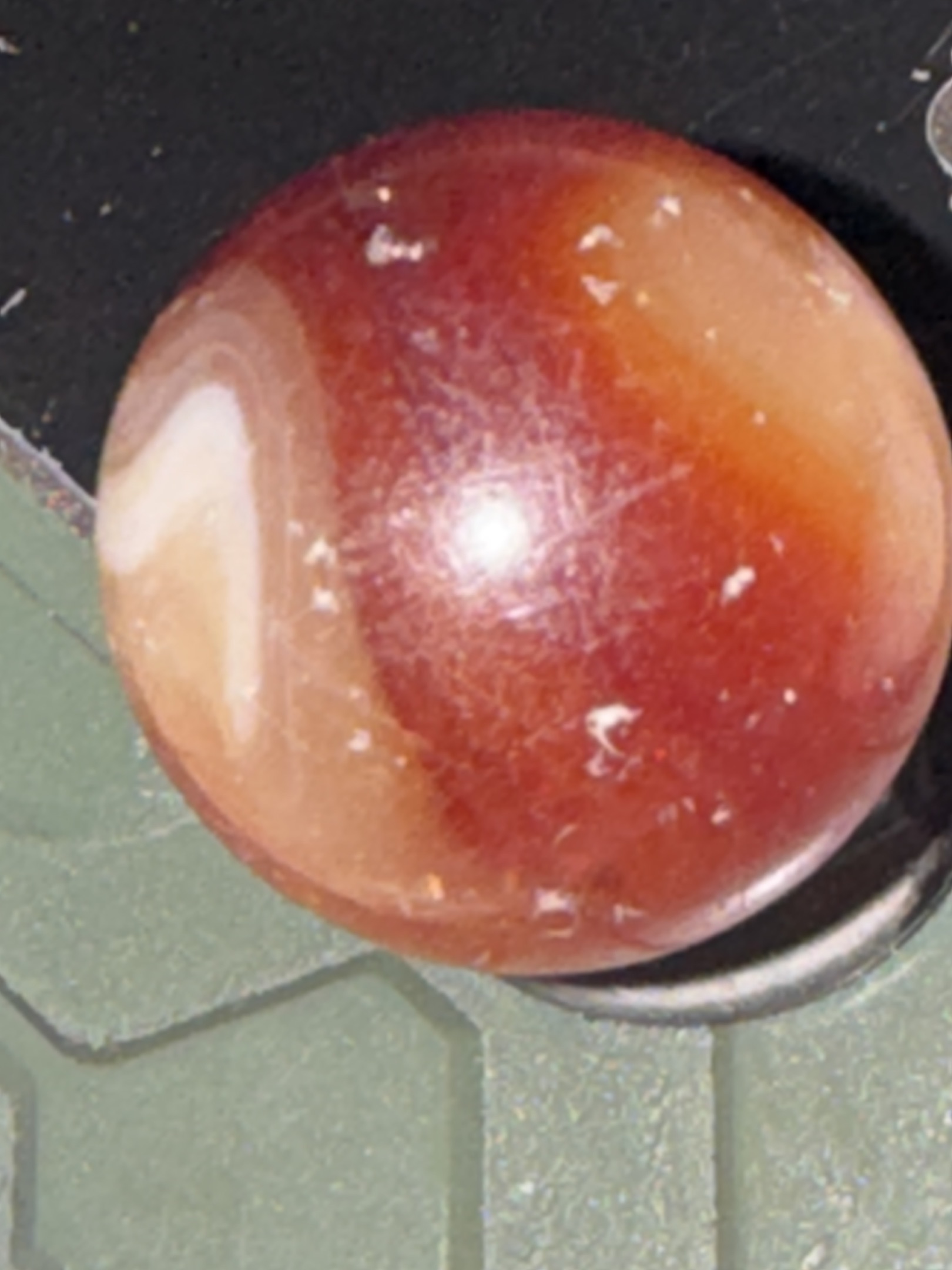 Carnelian Agate by Unknown (Natural Stone - German Agate Style)