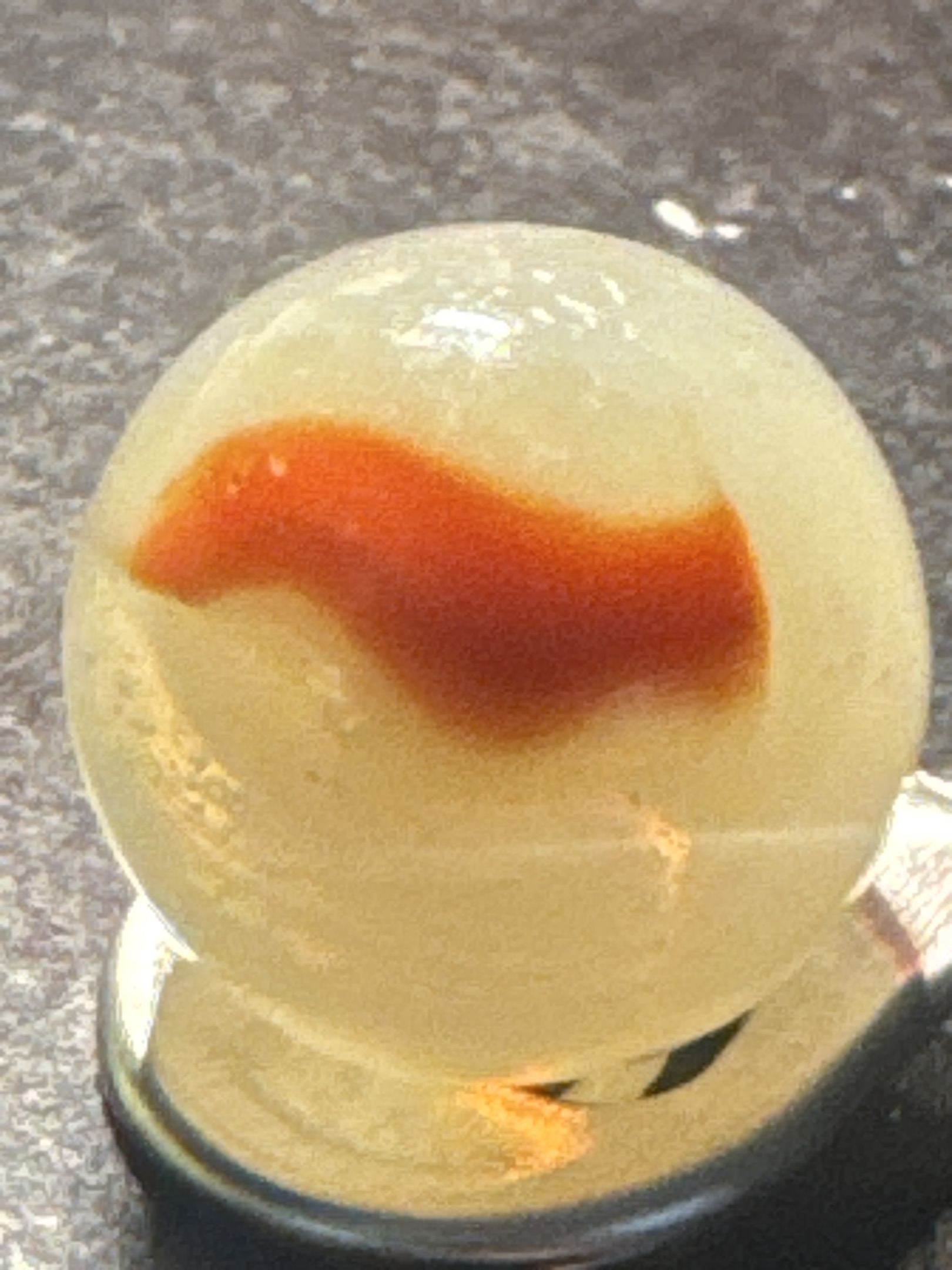 Orange National Onyx by Peltier Glass Company