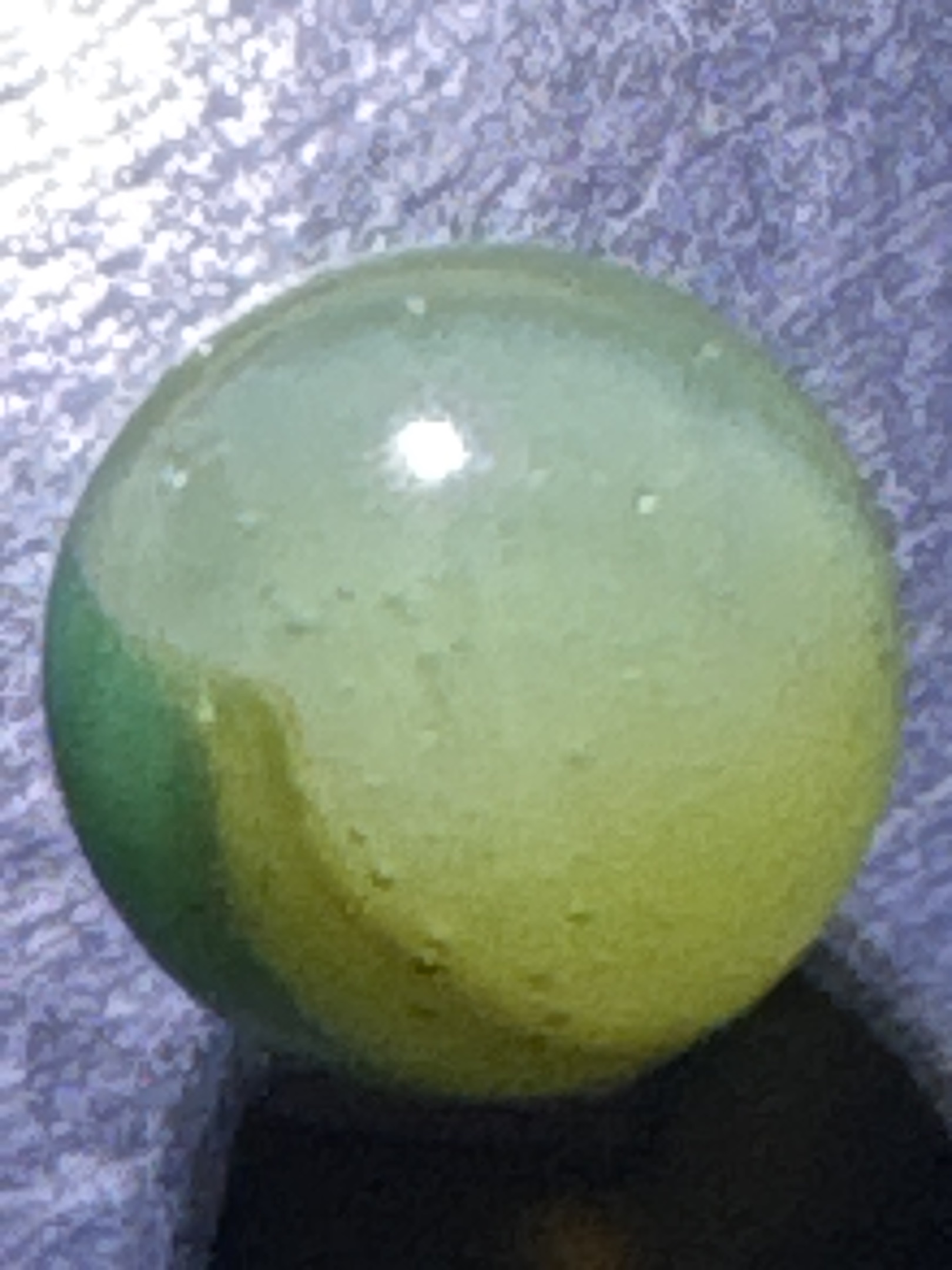 Green and Yellow Multi-Vane by Vitro Agate Company