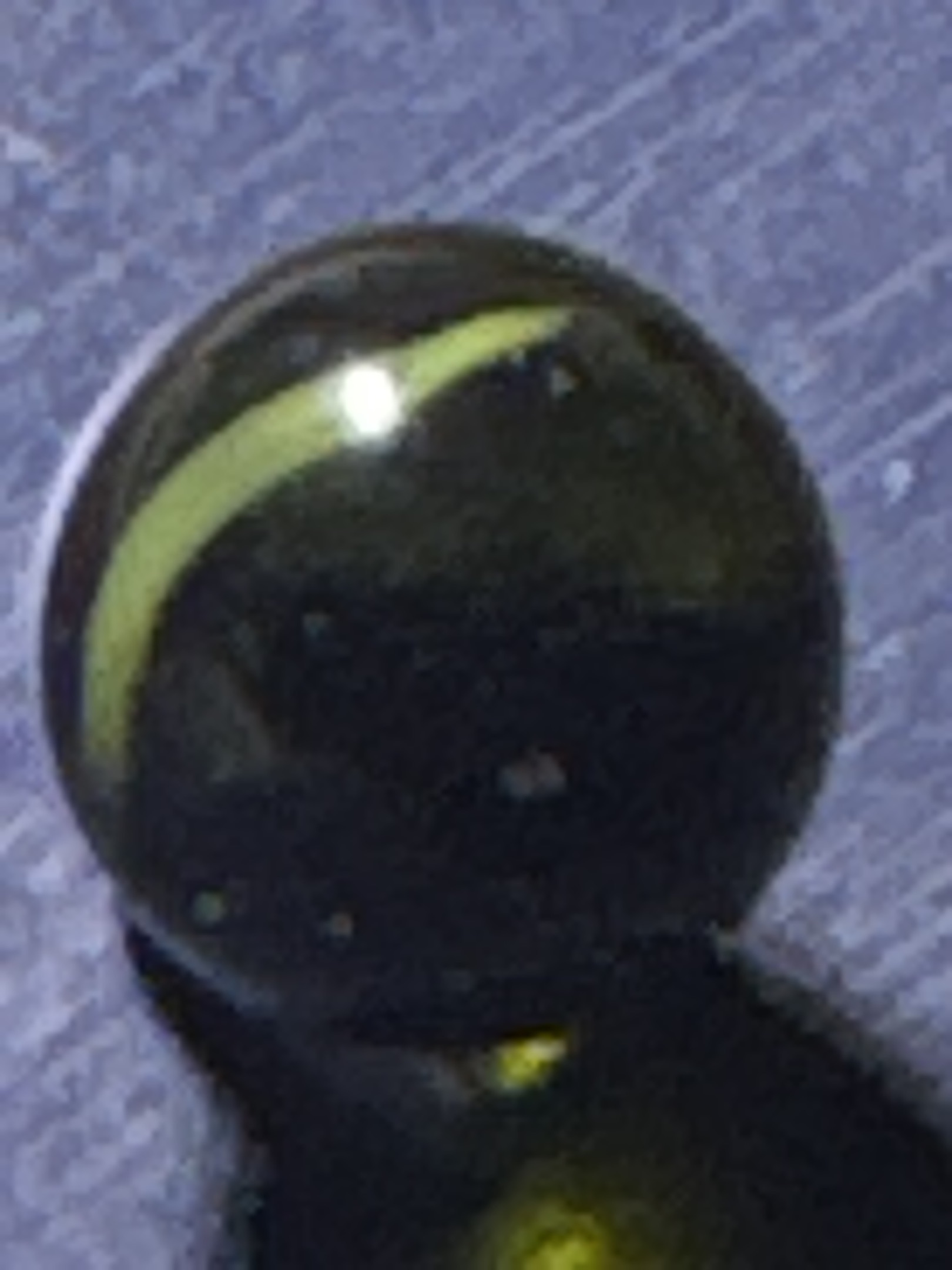Blackie (Yellow Ribbon) by Vitro Agate Company