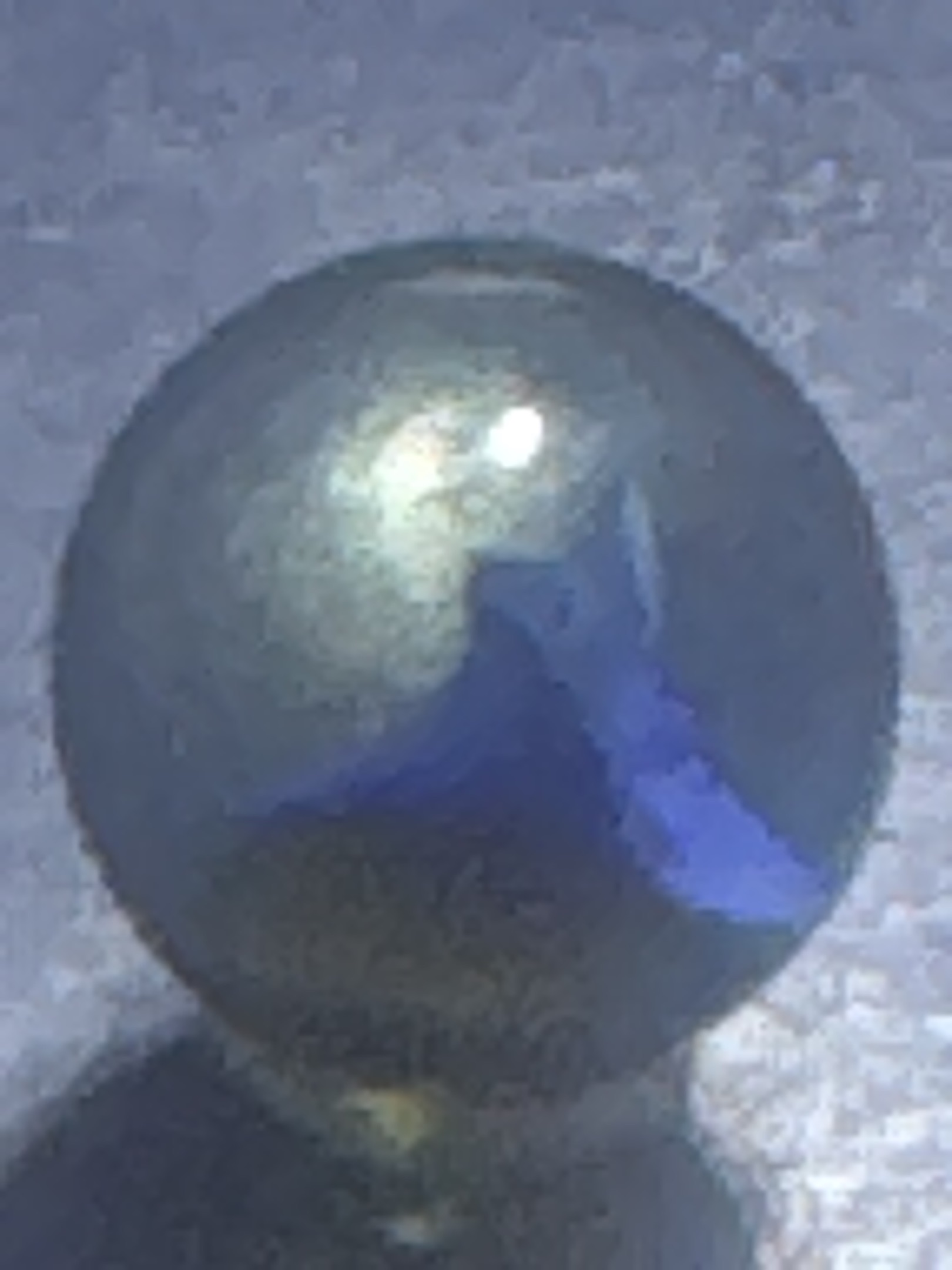 Blue Vane by Vitro Agate