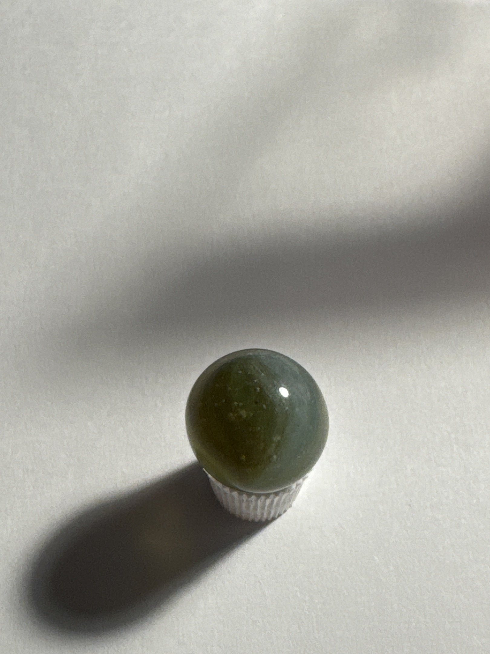 Green Slag by Akro Agate Company