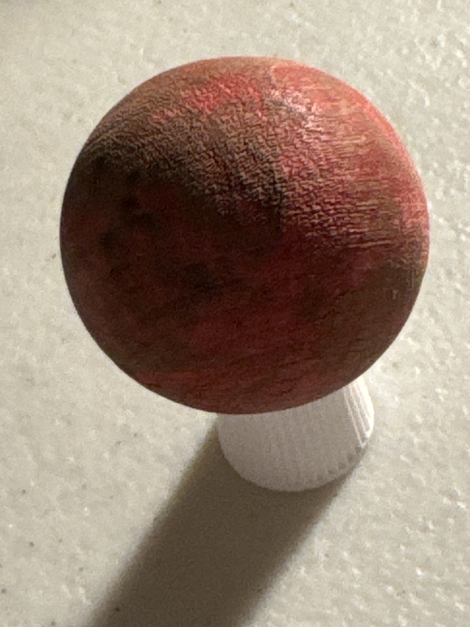 Mottled Red 'Commie' Shooter by Unknown German or American Manufacturer