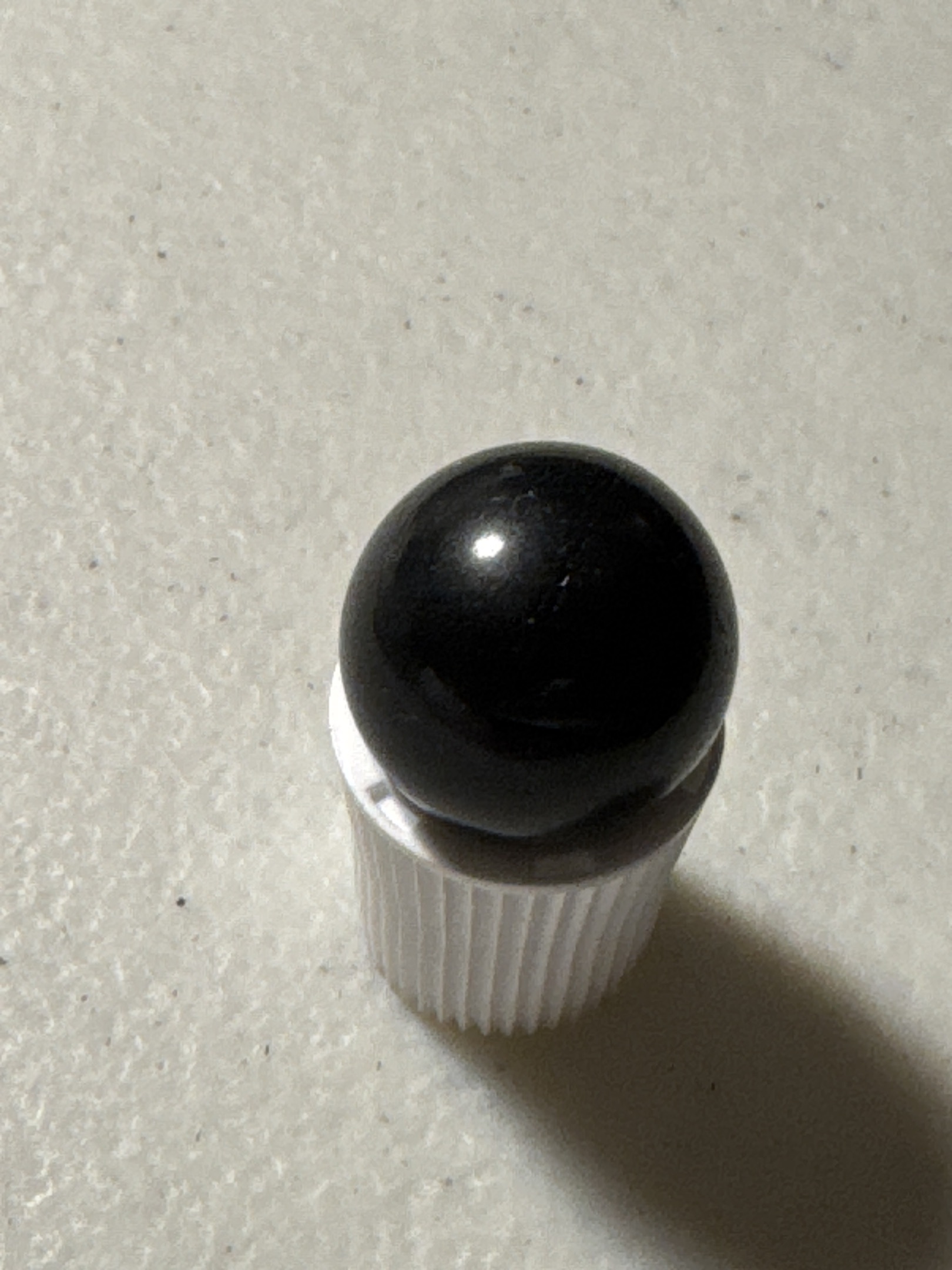 Black Game Marble by Vitro Agate Company