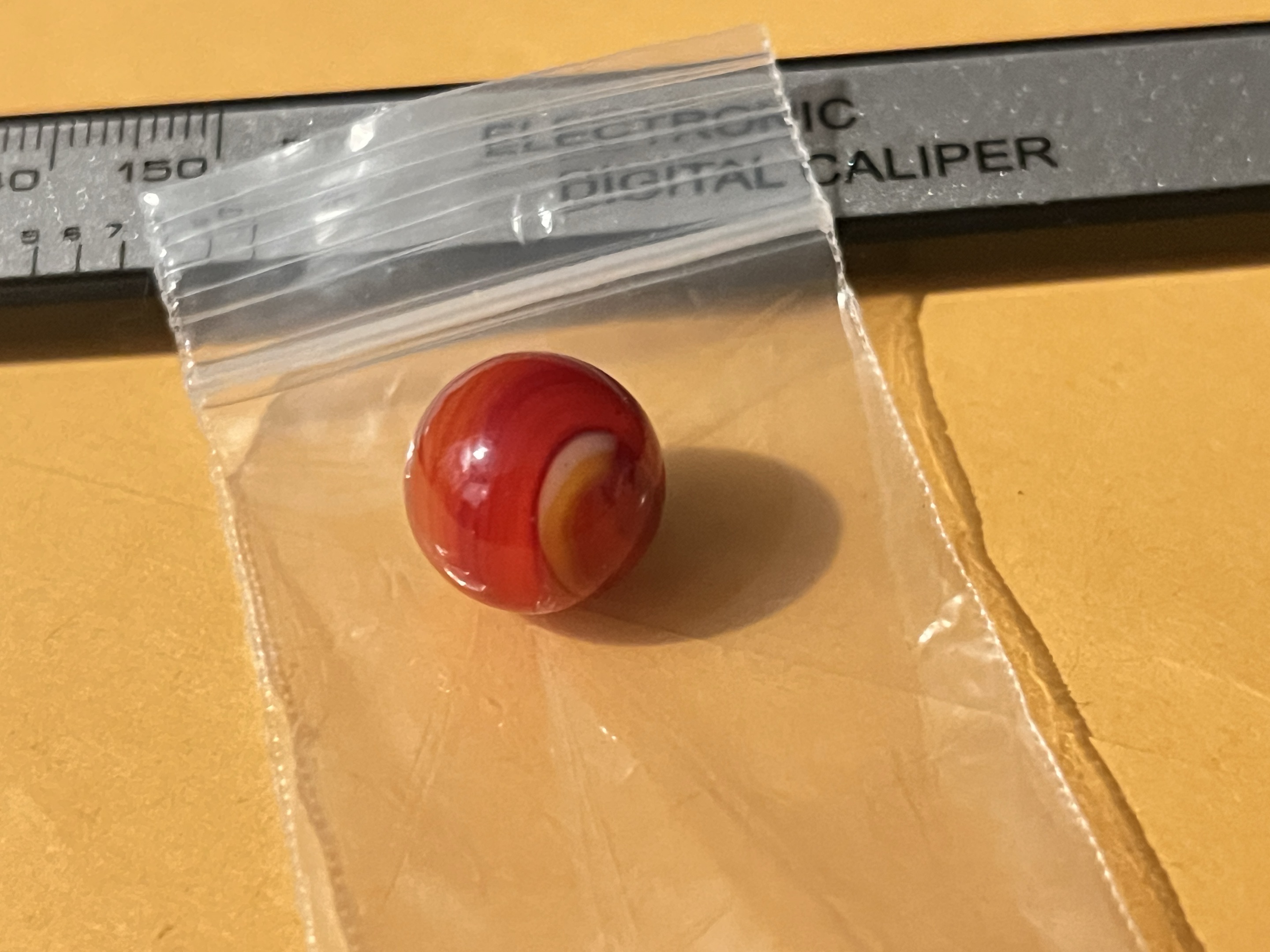 Prize Name by Akro Agate Company, identification view