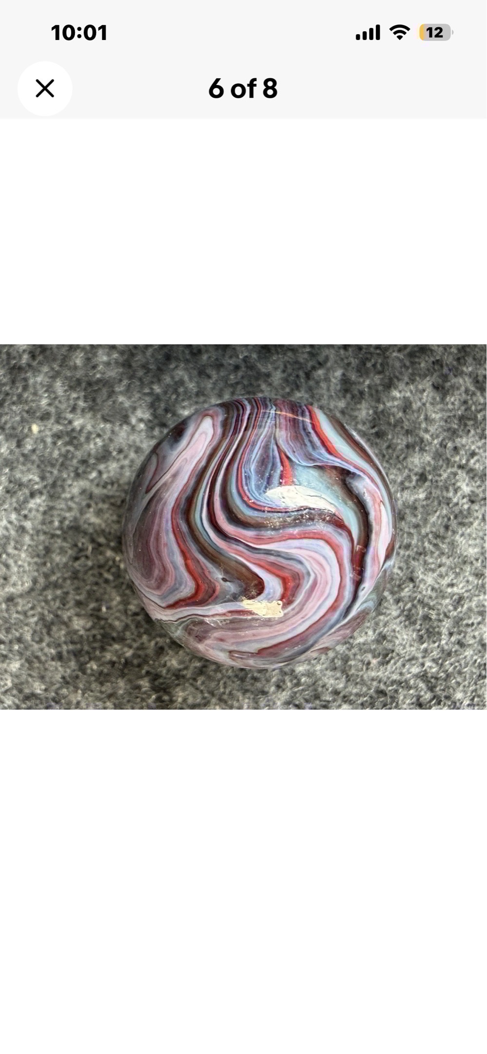 Flame Swirl by Christensen Agate Company, identification view