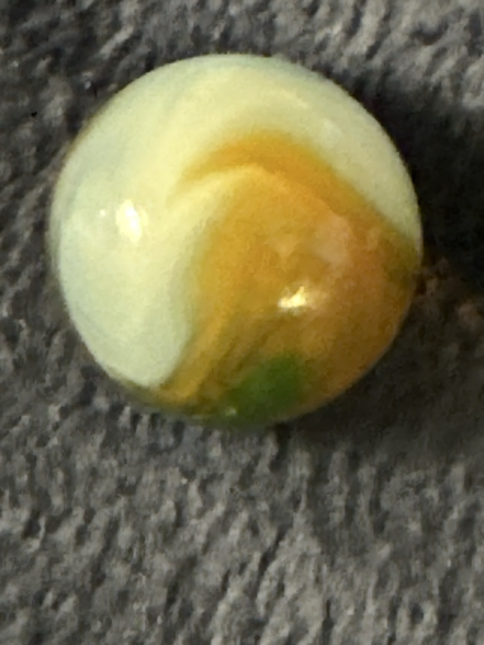Tri-Lite / Tri-Color Conqueror by Vitro Agate Company, identification view