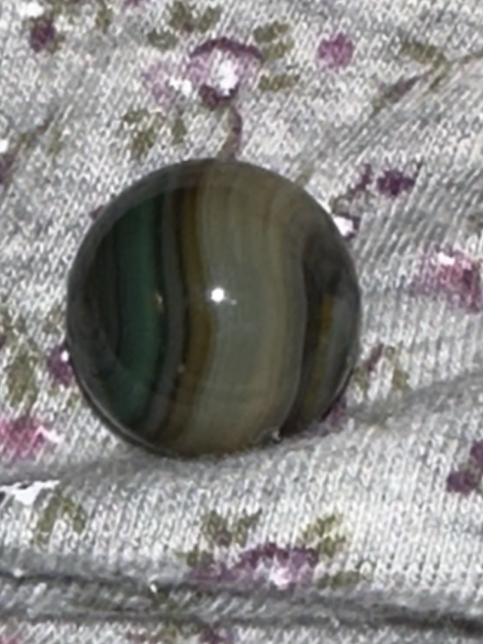 Green and Brown Swirl by Alley Agate Company, identification view