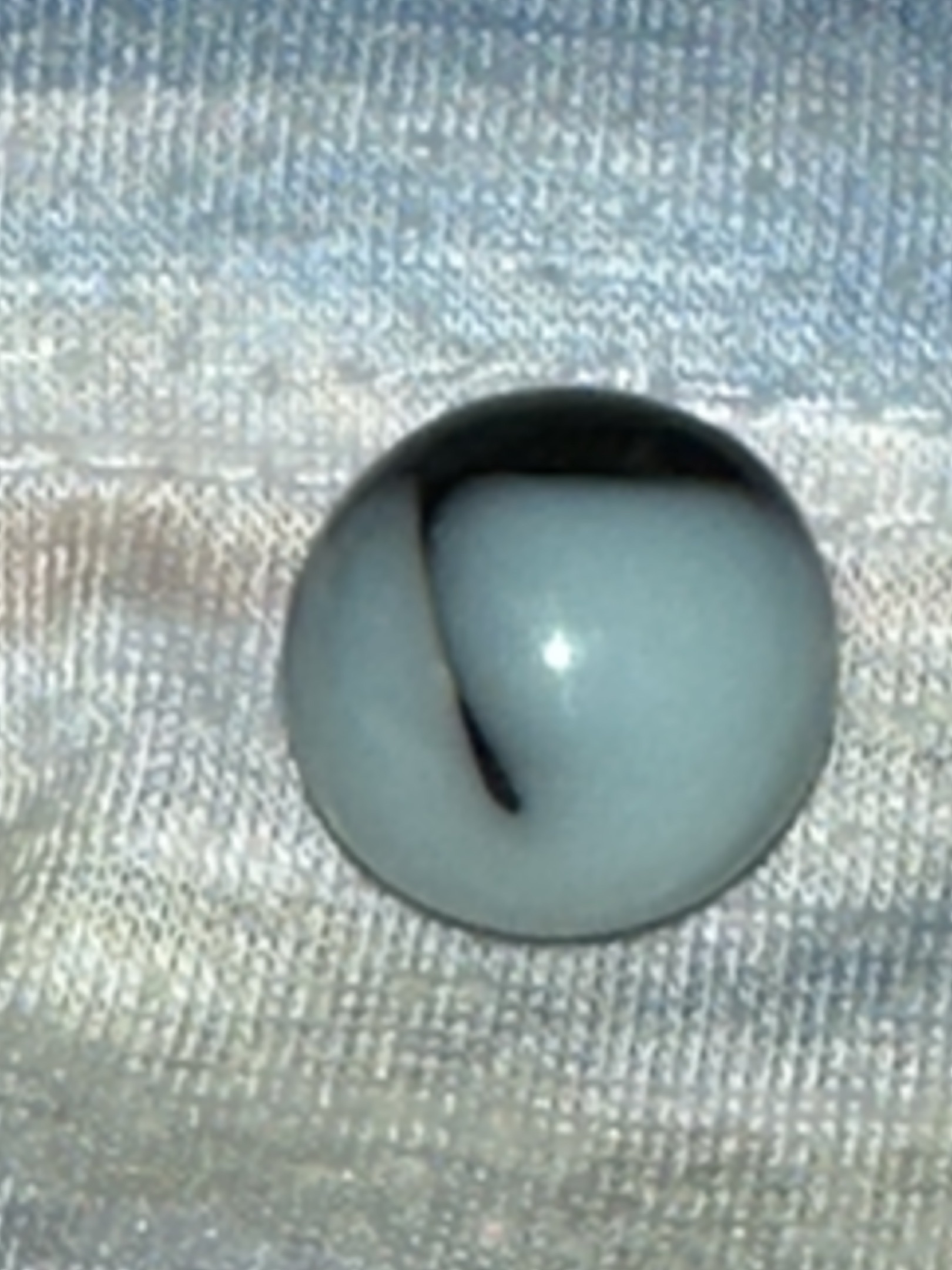 Black and White Swirl by Akro Agate Company, identification view
