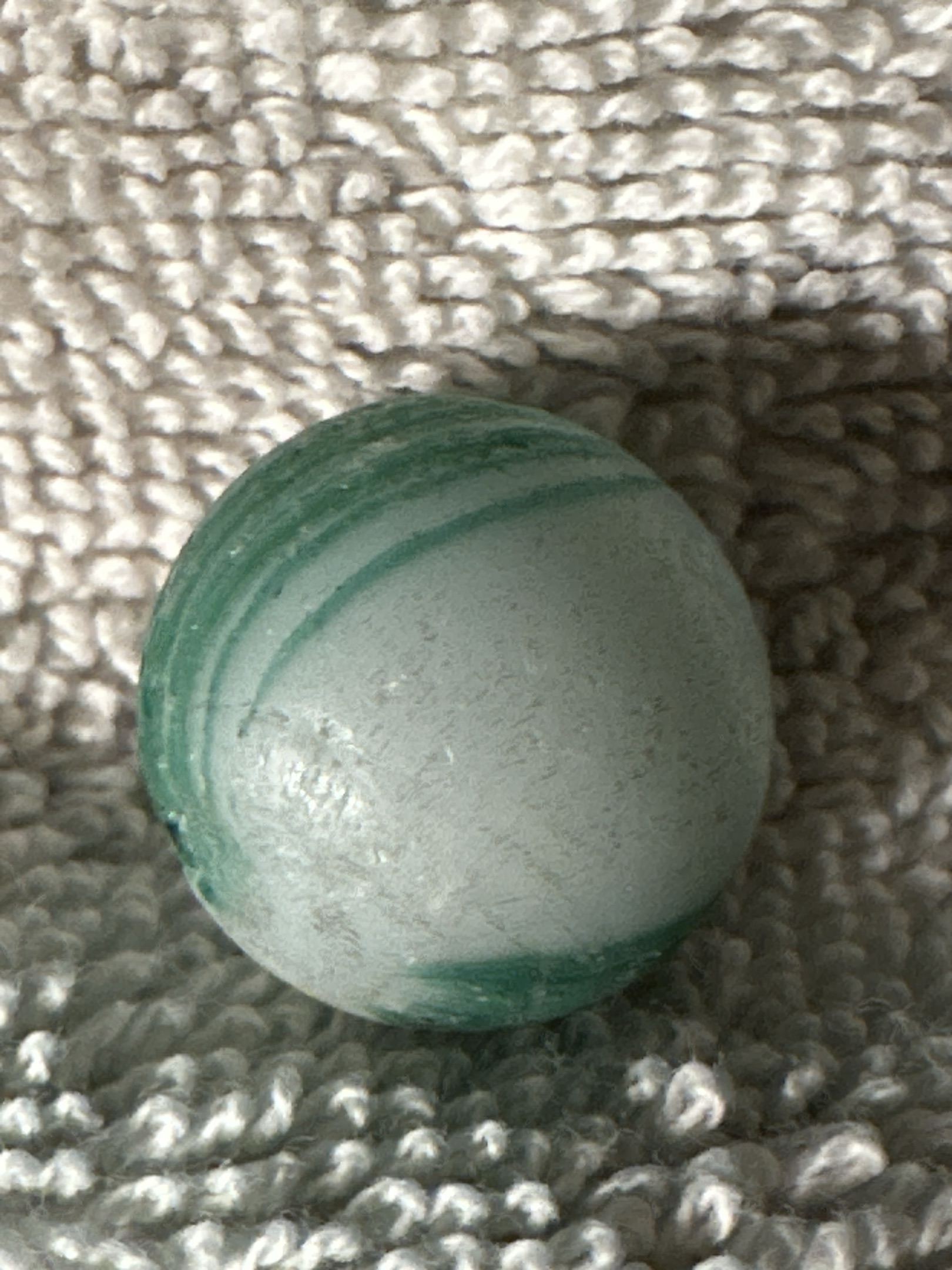 Green Conqueror by Vitro Agate Company, identification view